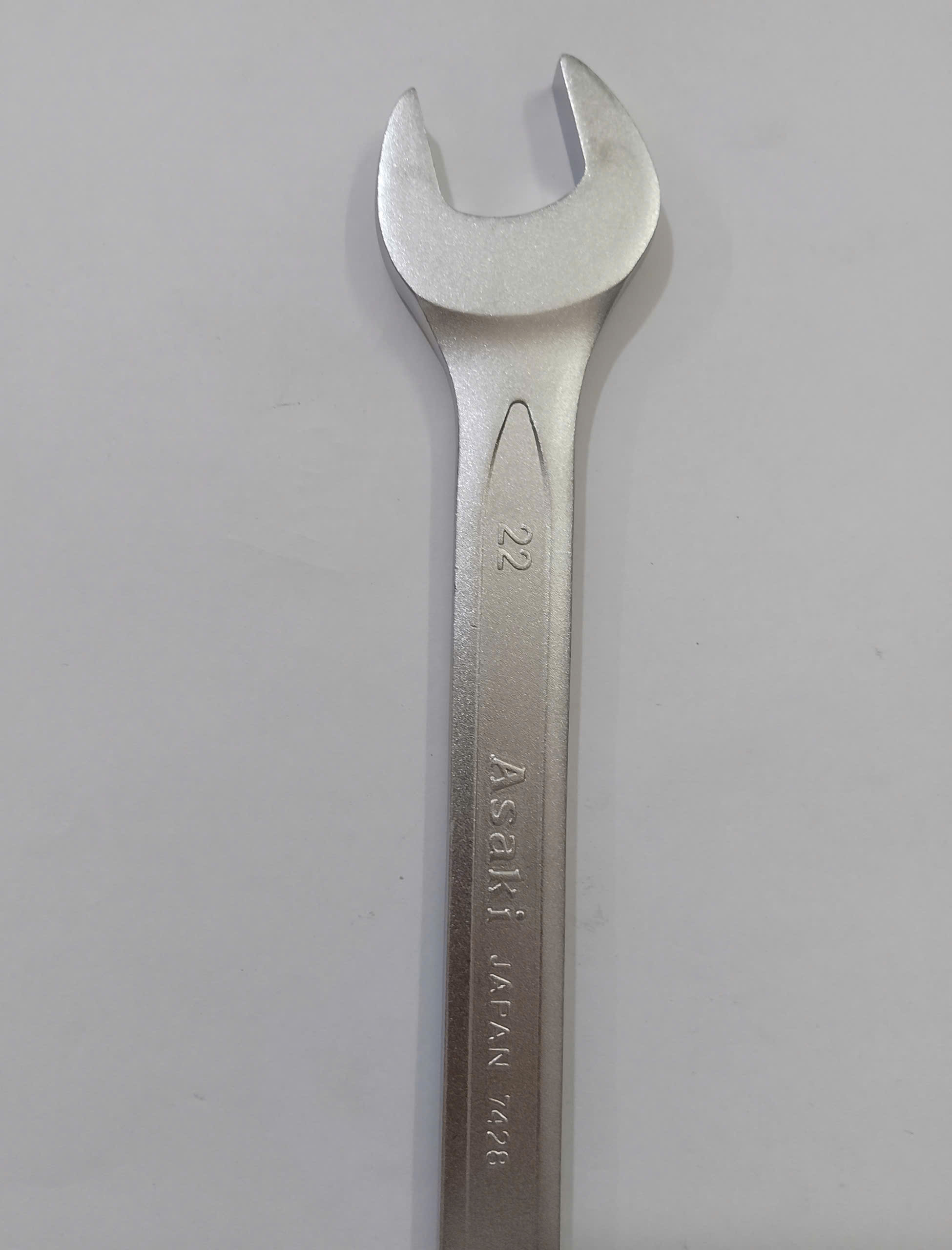 Hình ảnh 11 của mặt hàng Cờ lê vòng miệng (xi mờ) 22mm Asaki AK-7428