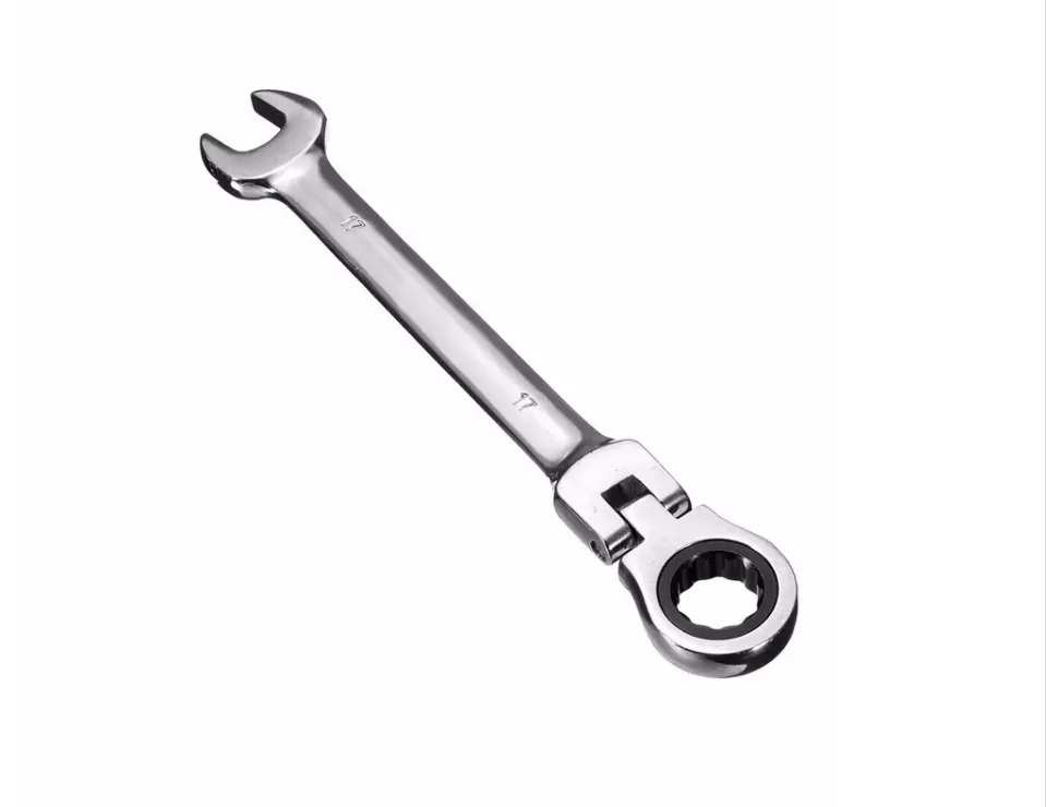 Hình ảnh 10 của mặt hàng Bộ cờ lê miệng vòng lắc léo 2 chiều 10 - 19mm (thép chrome vanadium) 7 cây Asaki AK-7734