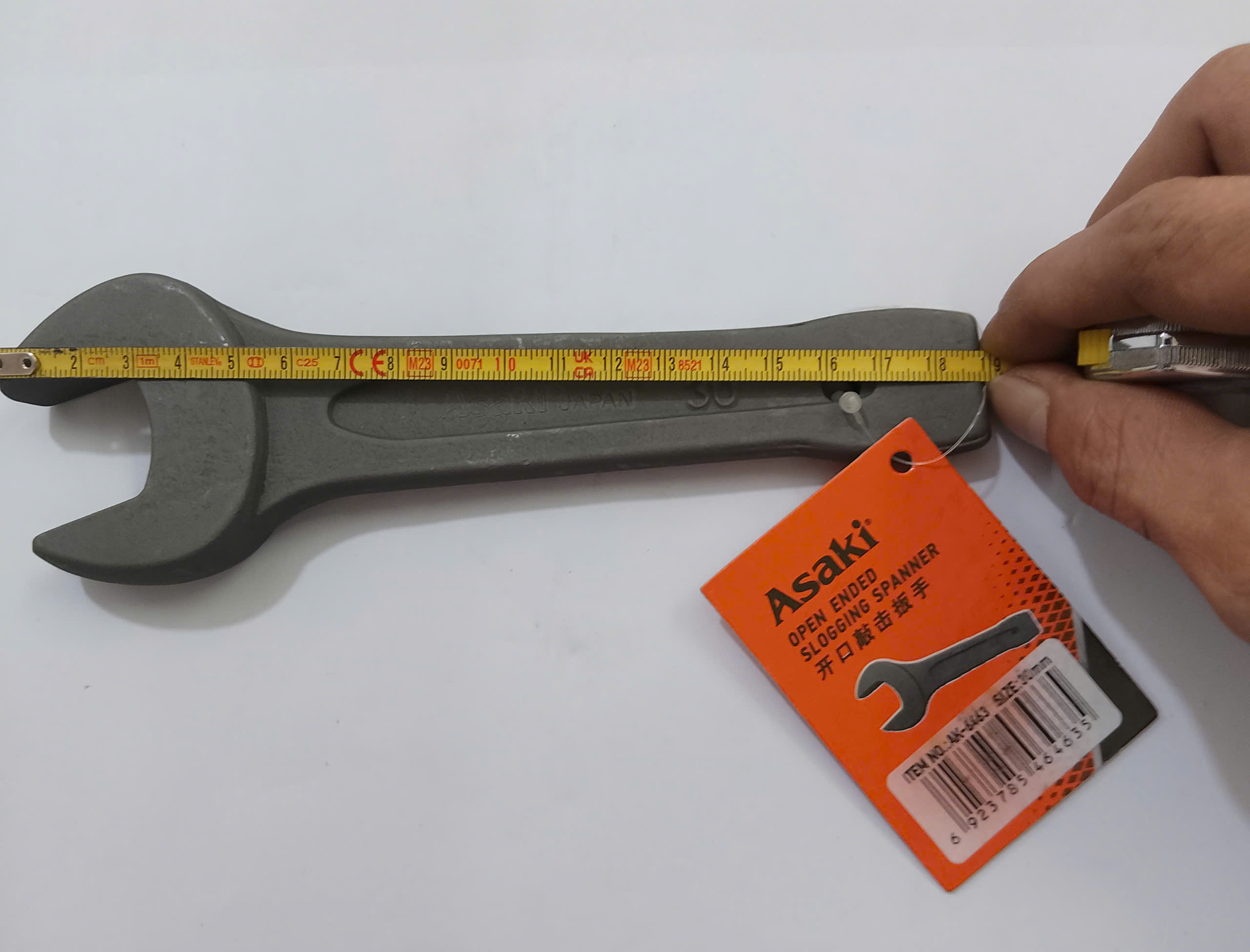 Hình ảnh 12 của mặt hàng Cờ lê miệng đóng 30mm Asaki AK-6463