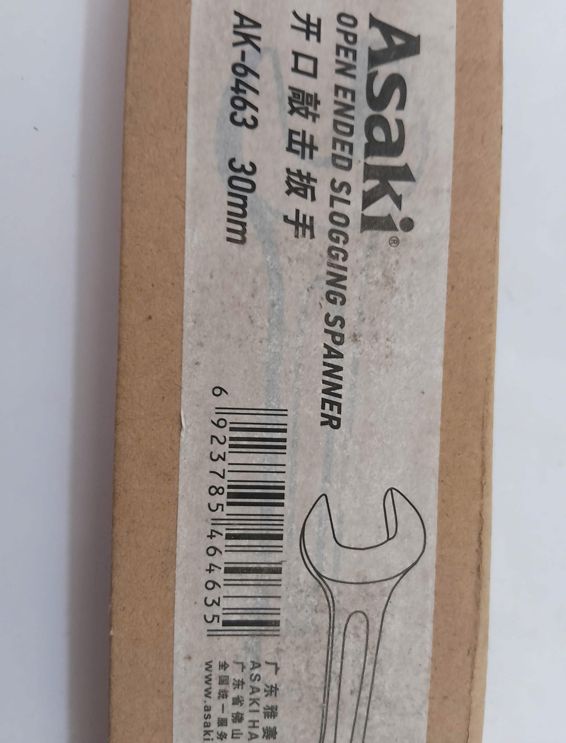 Hình ảnh 14 của mặt hàng Cờ lê miệng đóng 30mm Asaki AK-6463