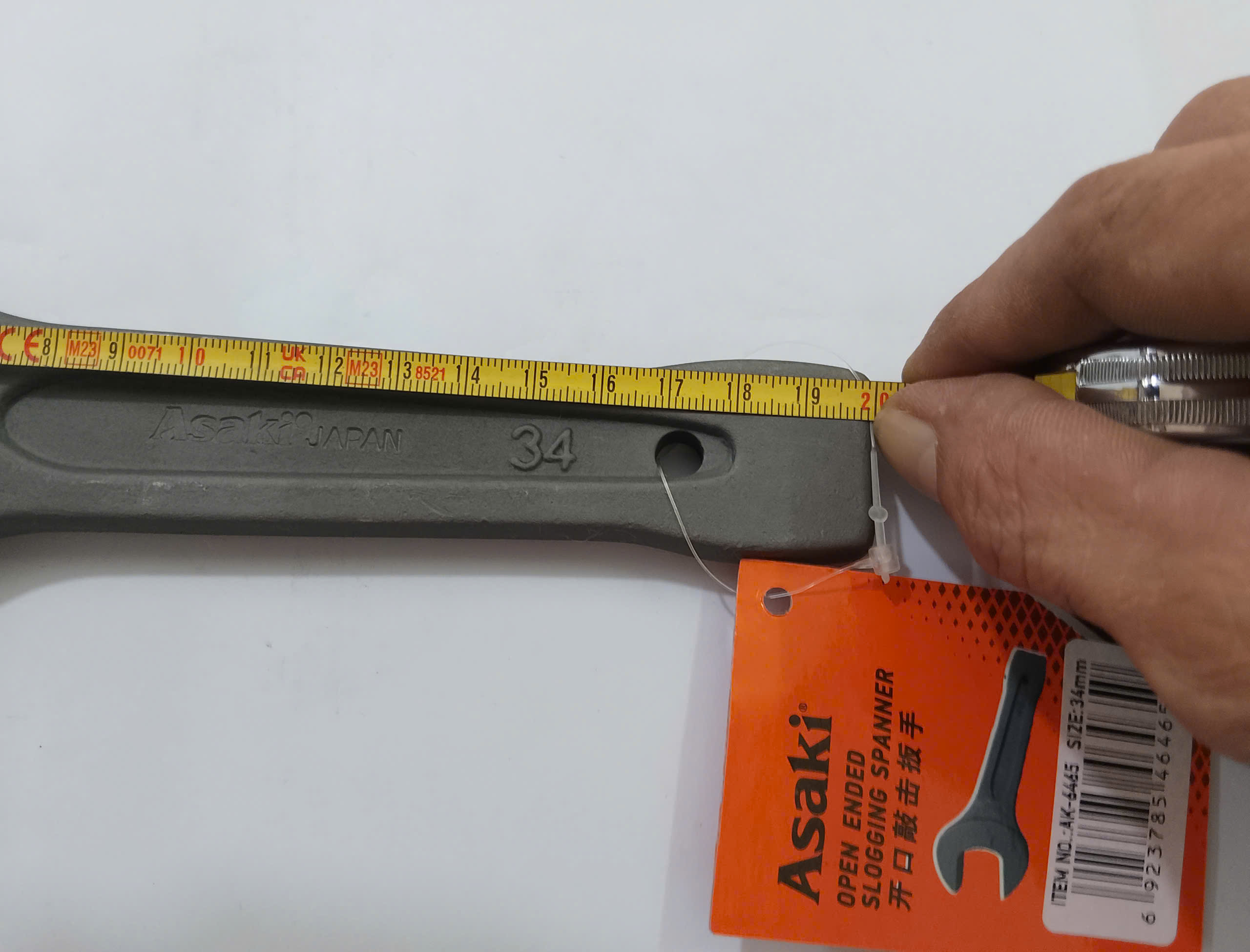 Hình ảnh 16 của mặt hàng Cờ lê miệng đóng 34mm Asaki AK-6465