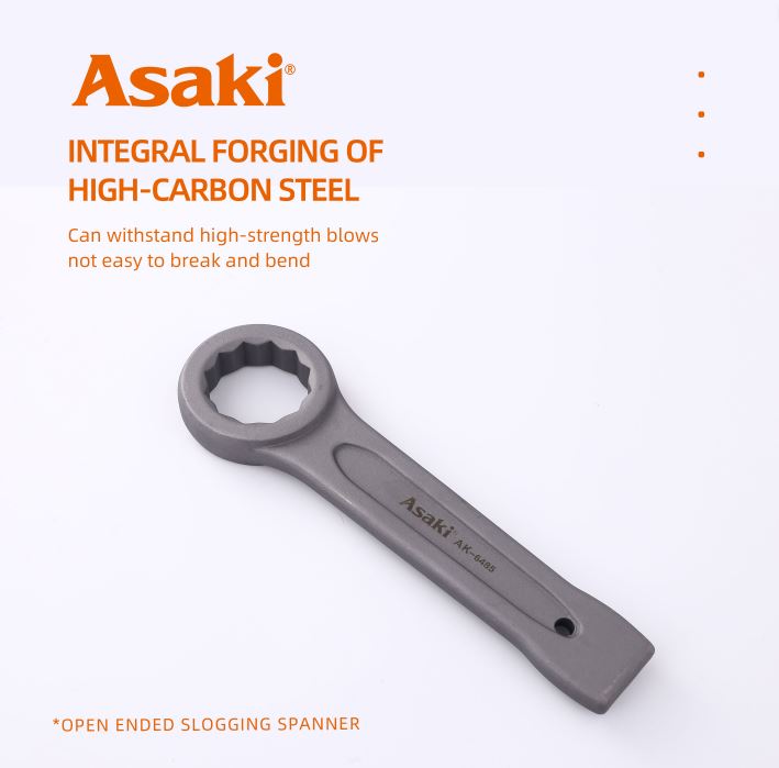 Hình ảnh 5 của mặt hàng Cờ lê vòng đóng 30mm Asaki AK-6482