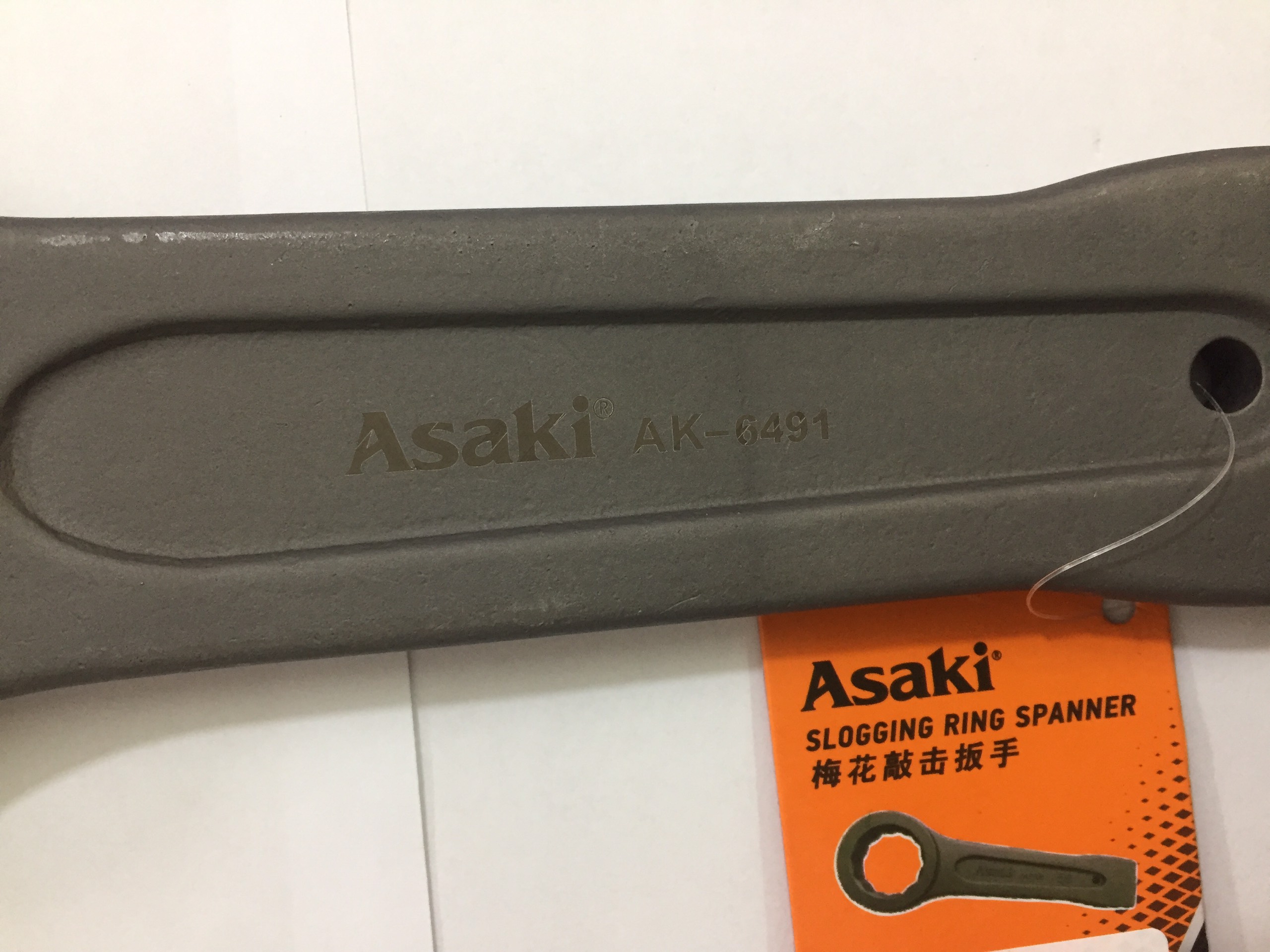 Hình ảnh 15 của mặt hàng Cờ lê vòng đóng 60mm Asaki AK-6491