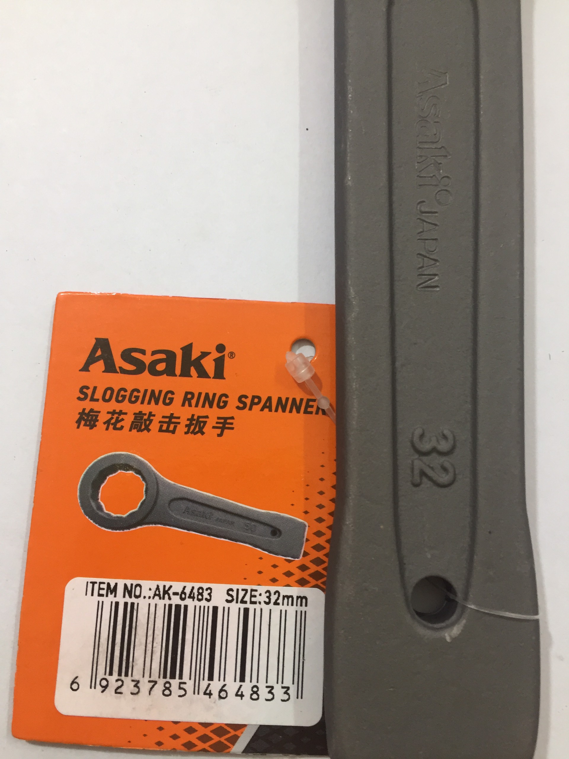 Hình ảnh 18 của mặt hàng Cờ lê vòng đóng 32mm Asaki AK-6483