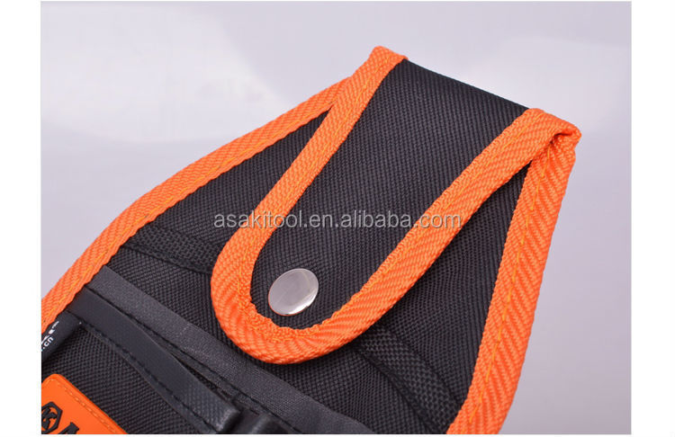 Hình ảnh 1 của mặt hàng Túi đeo thắt lưng đựng đồ nghề 6 ngăn 15cm x 26cm Asaki AK-9990