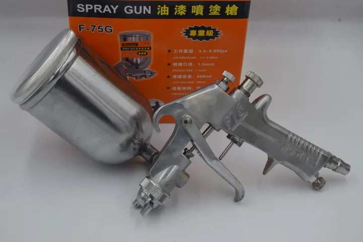 Hình ảnh 3 của mặt hàng Súng phun sơn 400ml F-75G Asaki AK-4023