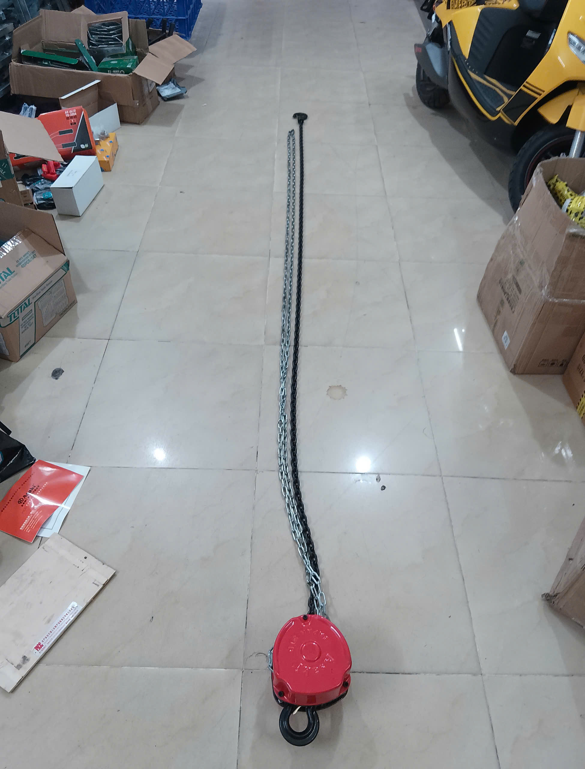 Hình ảnh 6 của mặt hàng Bá lăng xích 1T x 3M Asaki AK-6831