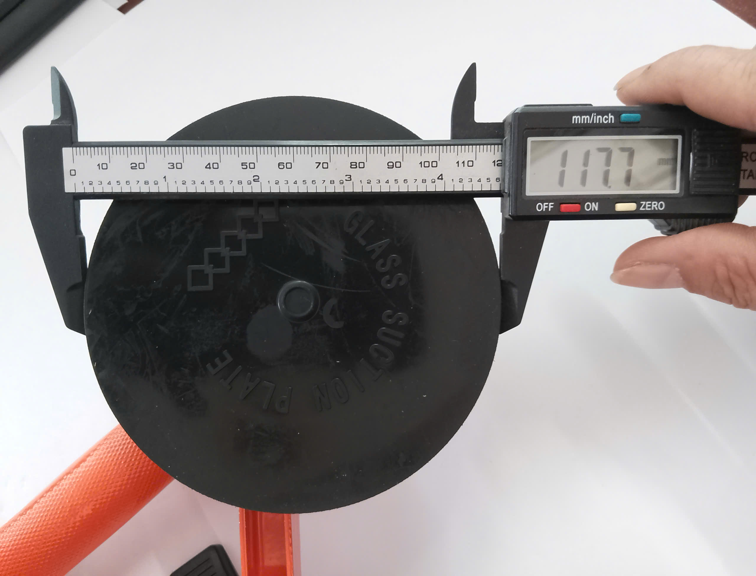 Hình ảnh 22 của mặt hàng Tay cầm hít kiếng (Nhôm hợp kim) 3 chấu - 130kg Asaki AK-4013