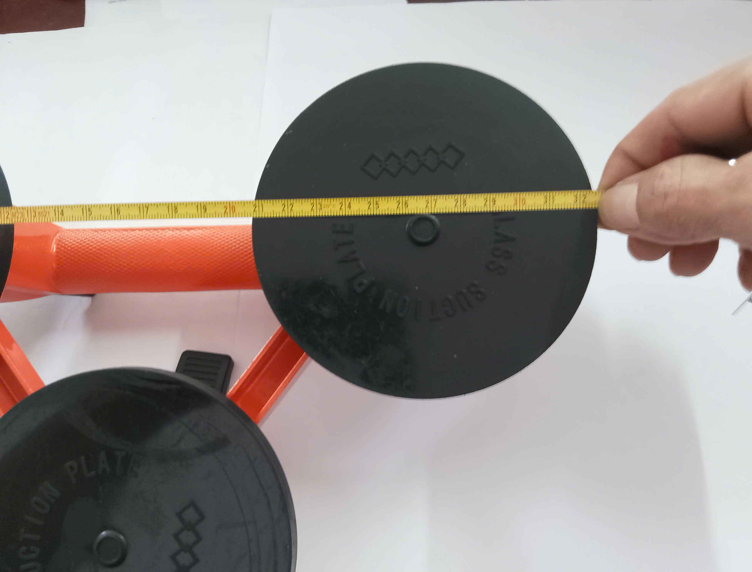 Hình ảnh 11 của mặt hàng Tay cầm hít kiếng (Nhôm hợp kim) 3 chấu - 130kg Asaki AK-4013
