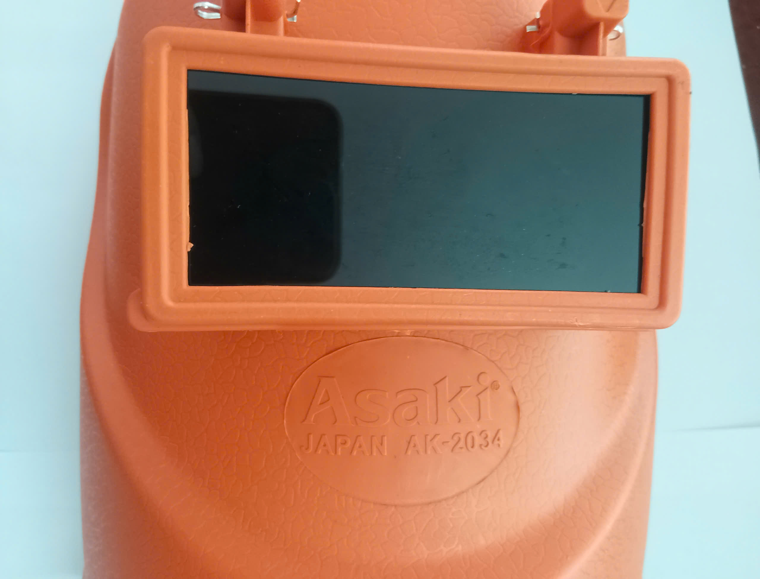 Hình ảnh 10 của mặt hàng Mặt nạ hàn cao cấp chống UV (nhựa PP chống va đập)" Màu cam Asaki AK-2034