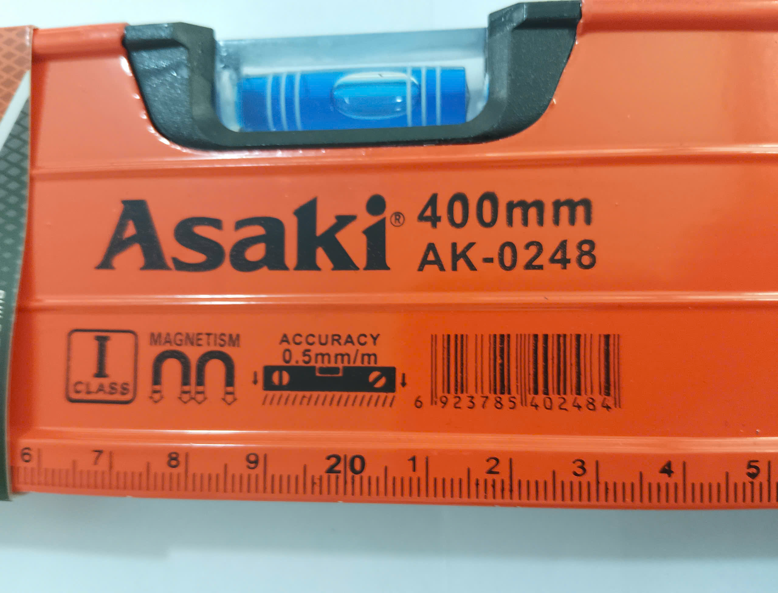 Hình ảnh 15 của mặt hàng Thước thủy cao cấp (có nam châm và túi đựng) 400mm Asaki AK-0248