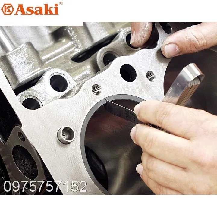 Hình ảnh 3 của mặt hàng Thước lá đo khe hở 100 x 14 Asaki AK-0136