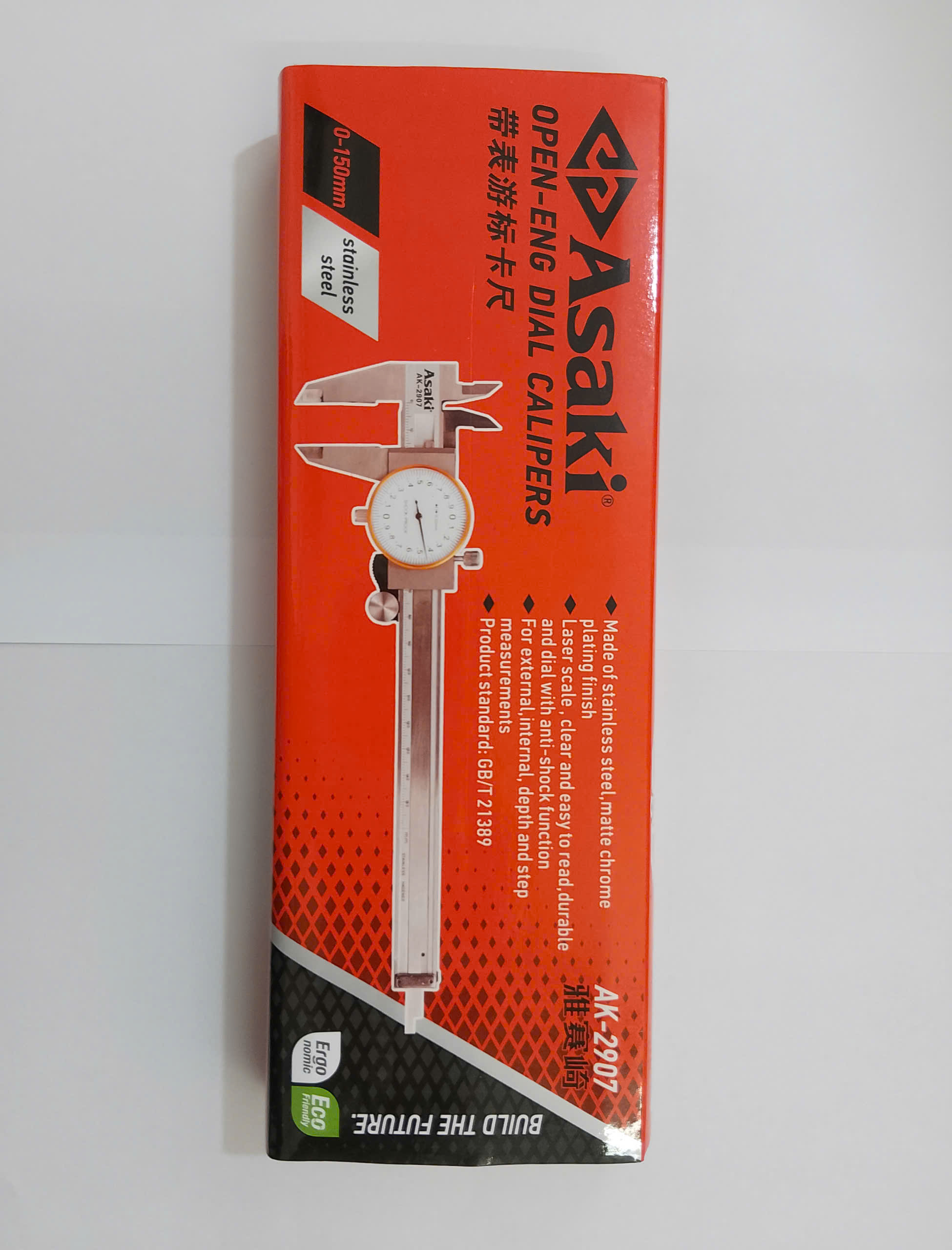 Hình ảnh 10 của mặt hàng Thước cặp đồng hồ inox 0 - 150mm Asaki AK-2907