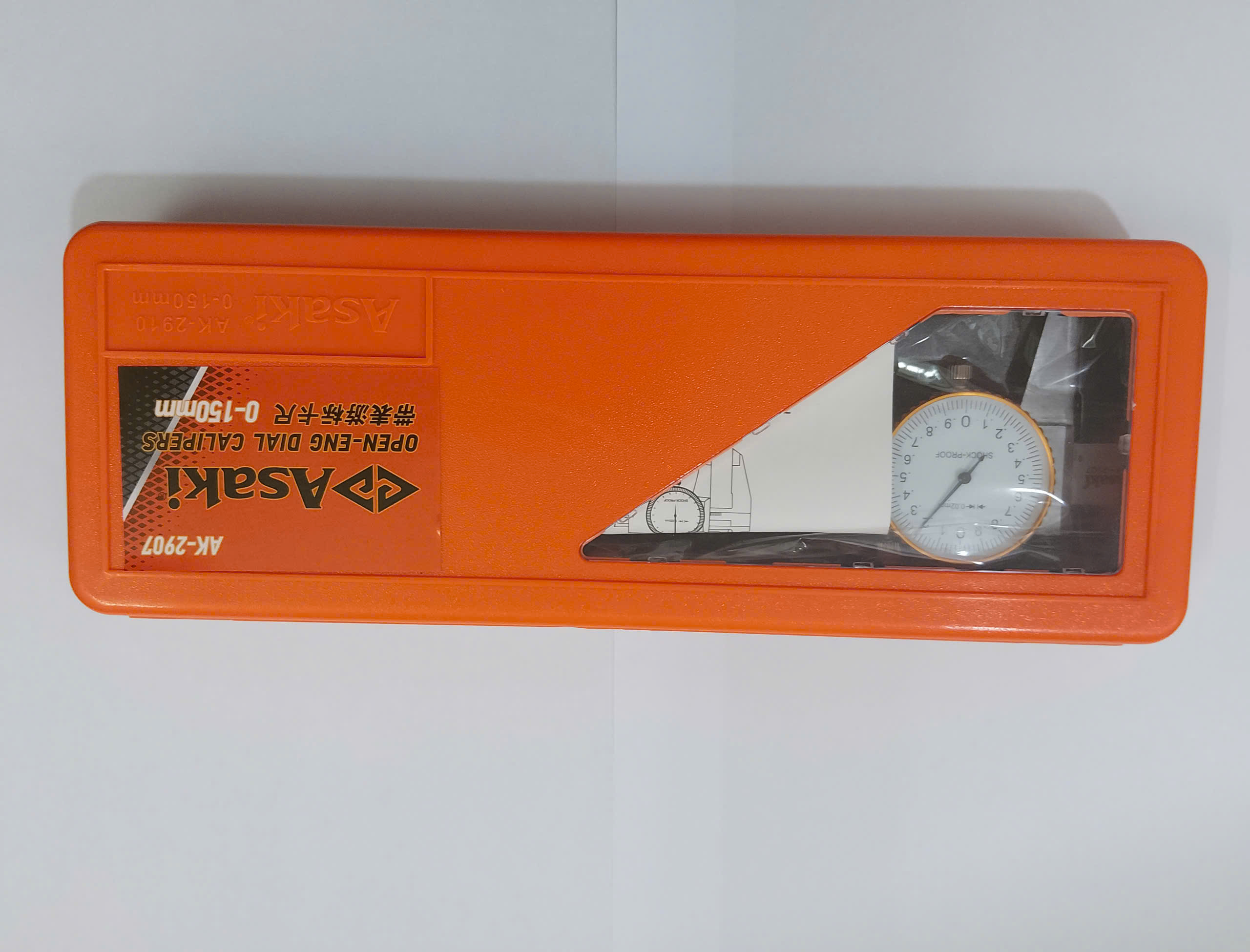 Hình ảnh 12 của mặt hàng Thước cặp đồng hồ inox 0 - 150mm Asaki AK-2907