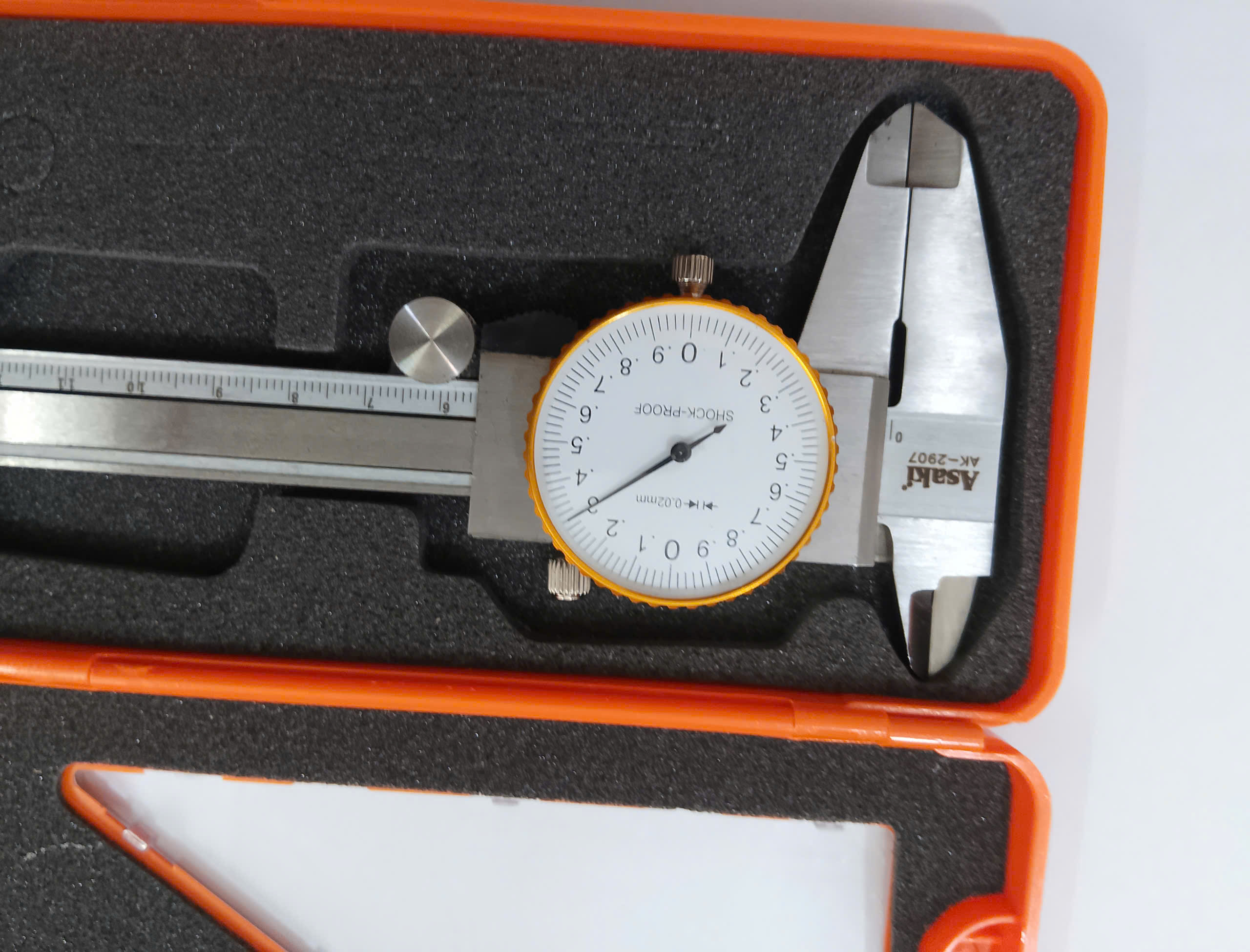 Hình ảnh 16 của mặt hàng Thước cặp đồng hồ inox 0 - 150mm Asaki AK-2907