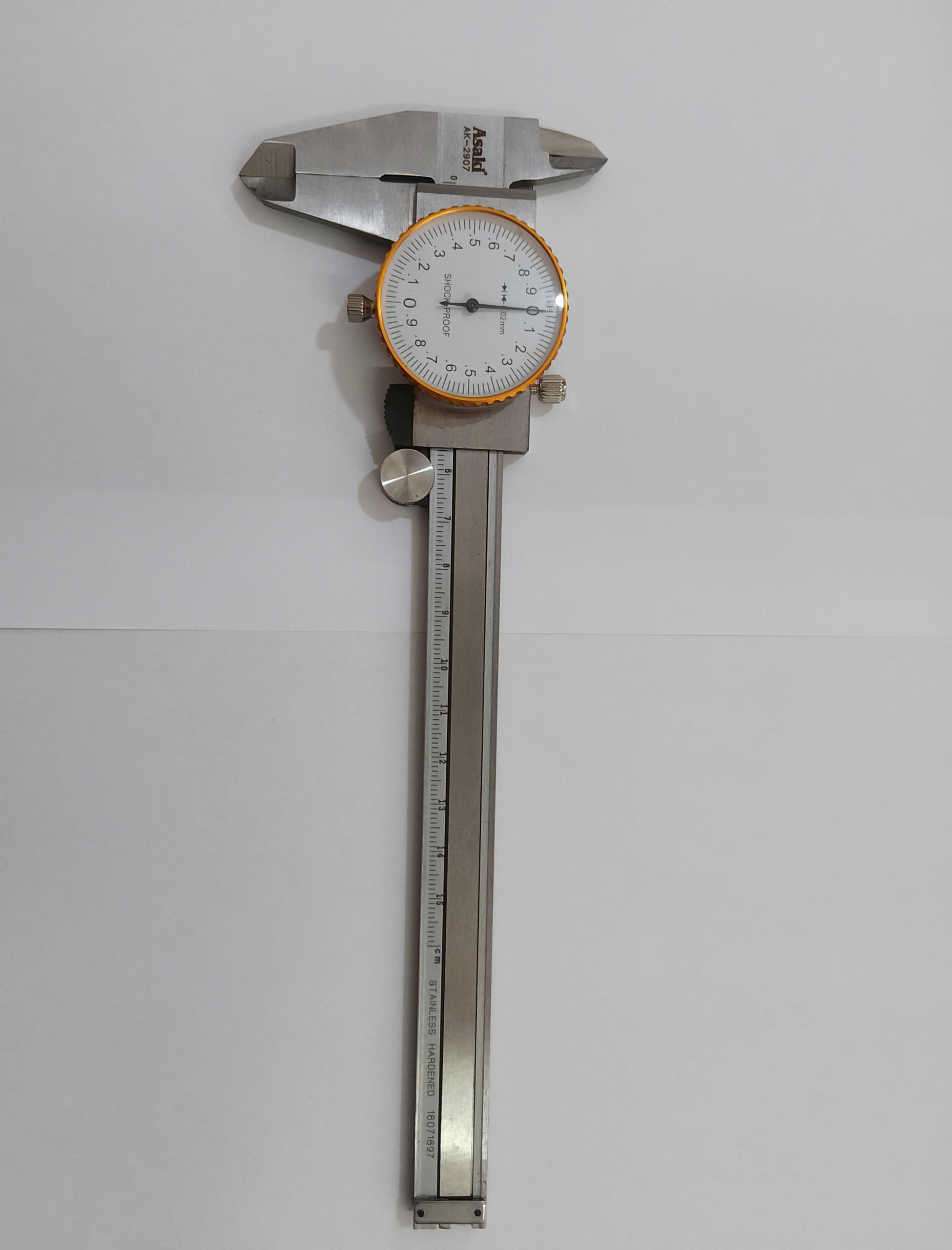 Hình ảnh 17 của mặt hàng Thước cặp đồng hồ inox 0 - 150mm Asaki AK-2907