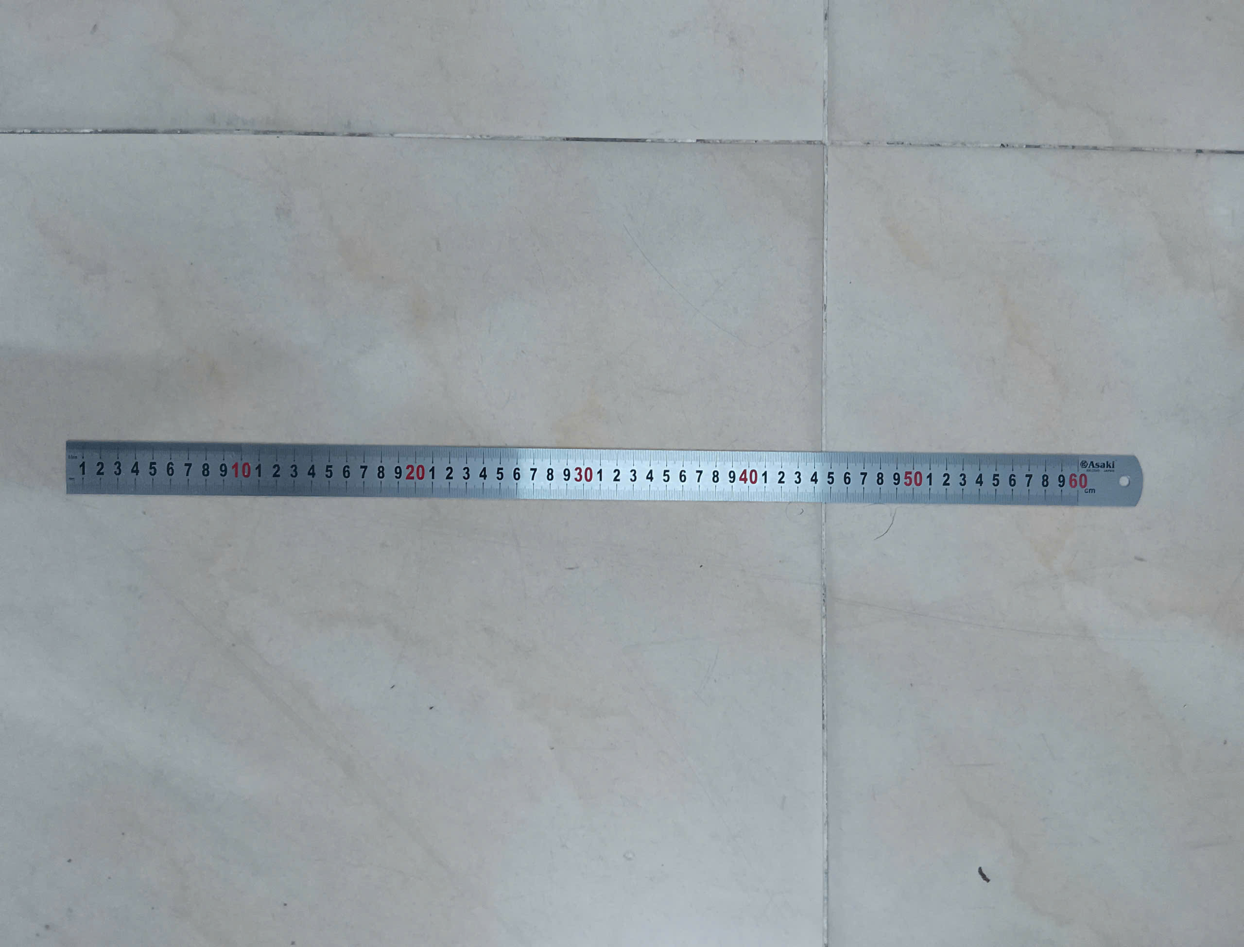 Hình ảnh 13 của mặt hàng Thước lá inox 600mm Asaki AK-2540