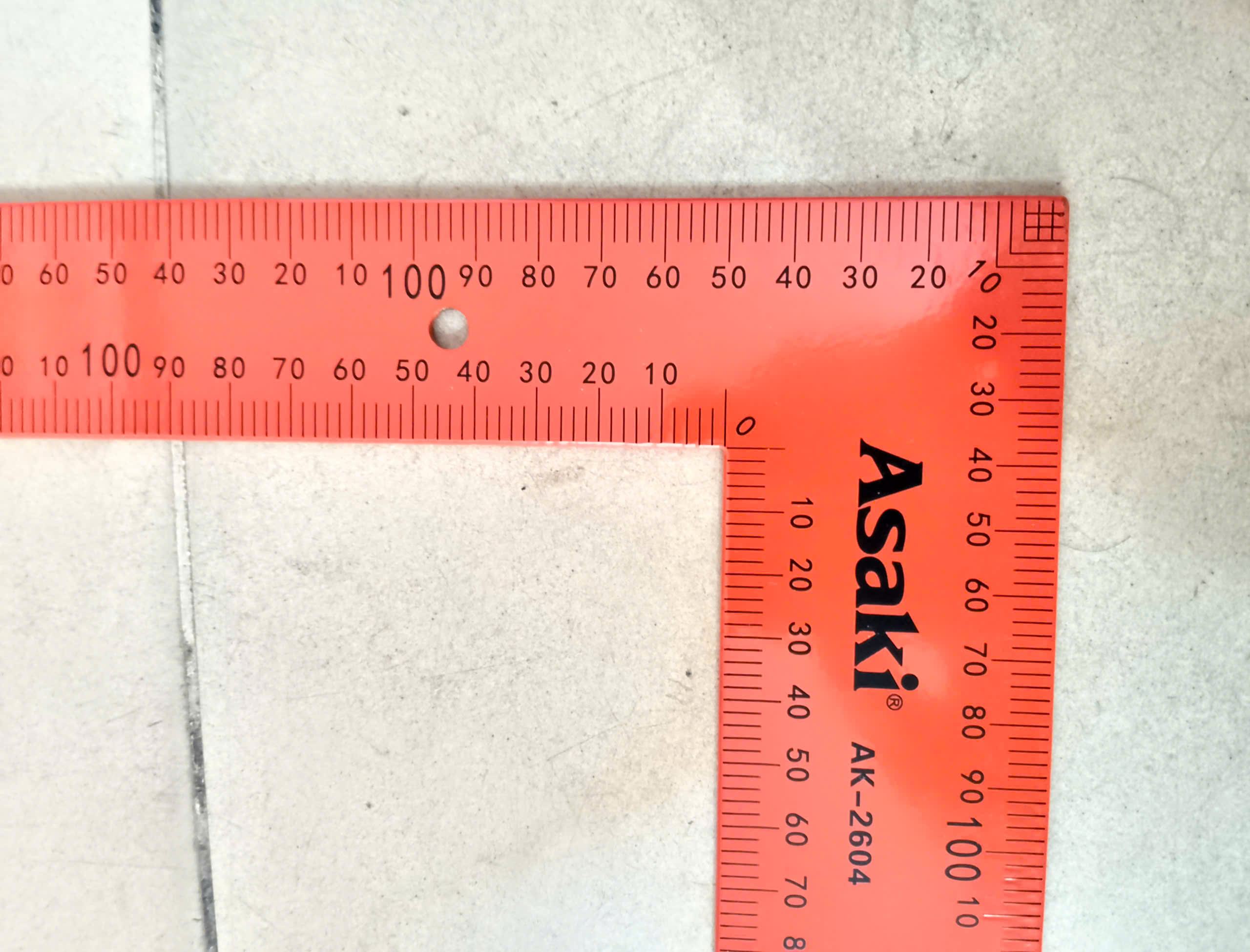 Hình ảnh 17 của mặt hàng Thước Eke cơ khí 40cm x 60cm Asaki AK-2604