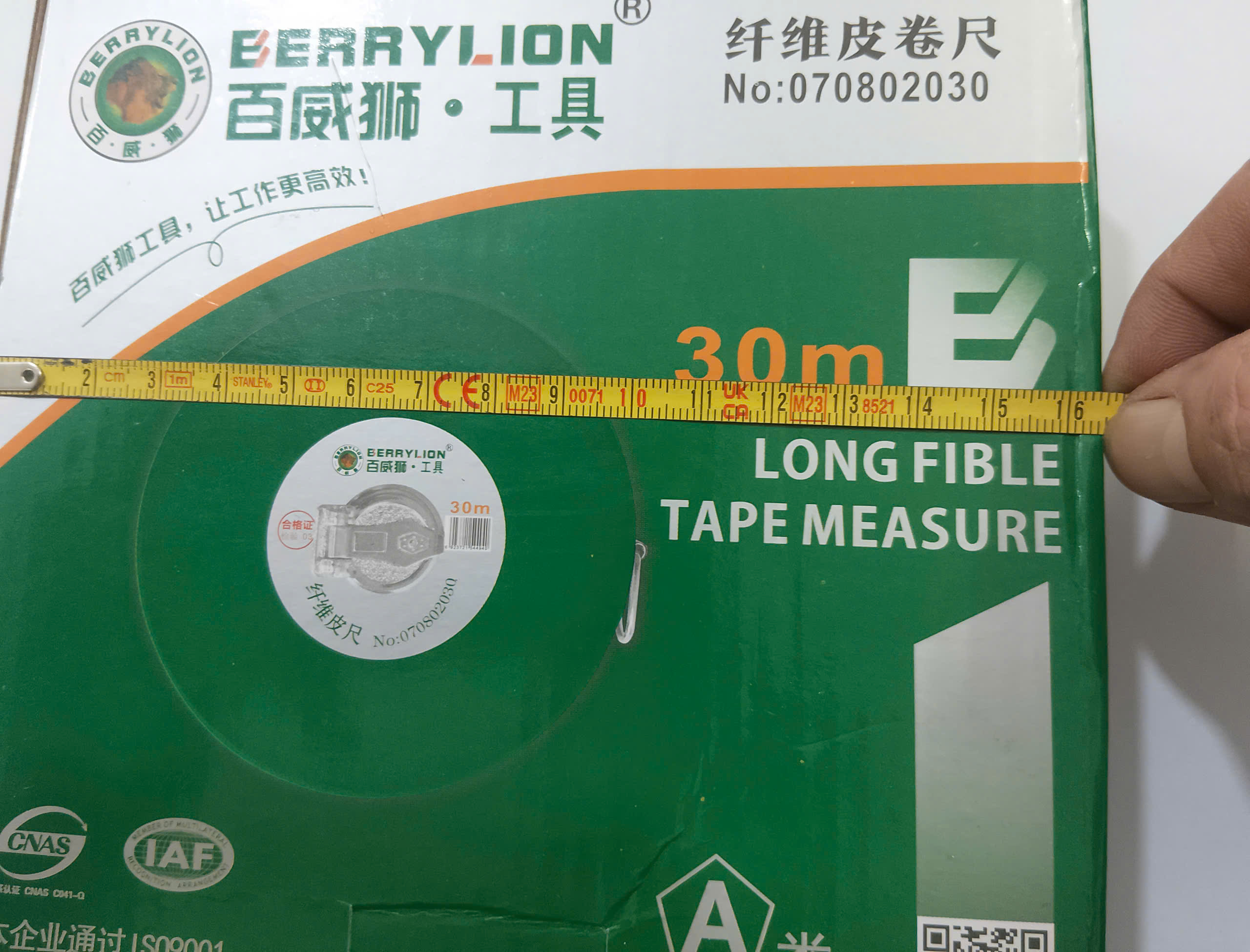 Hình ảnh 13 của mặt hàng Thước vải vỉ Berrylion 30m