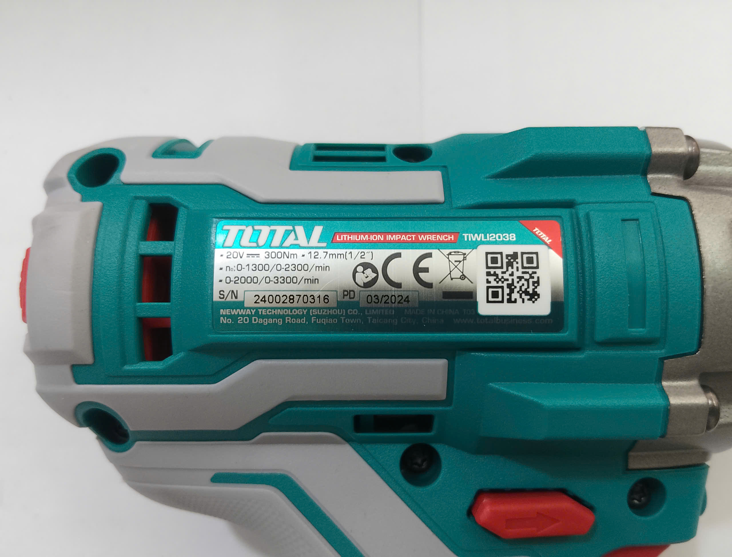 Hình ảnh 24 của mặt hàng Máy siết buloong dùng pin 20V total TIWLI2038