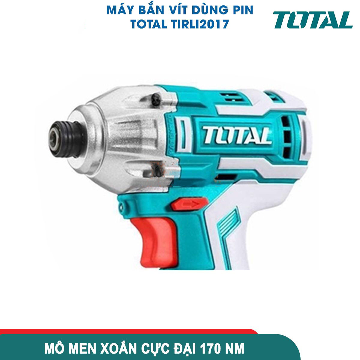 Hình ảnh 4 của mặt hàng Máy Siết Vít dùng pin 20V total TIRLI2017