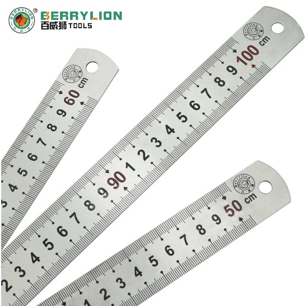 Hình ảnh 4 của mặt hàng Thước Lá Inox 2m Berrylion 070701200