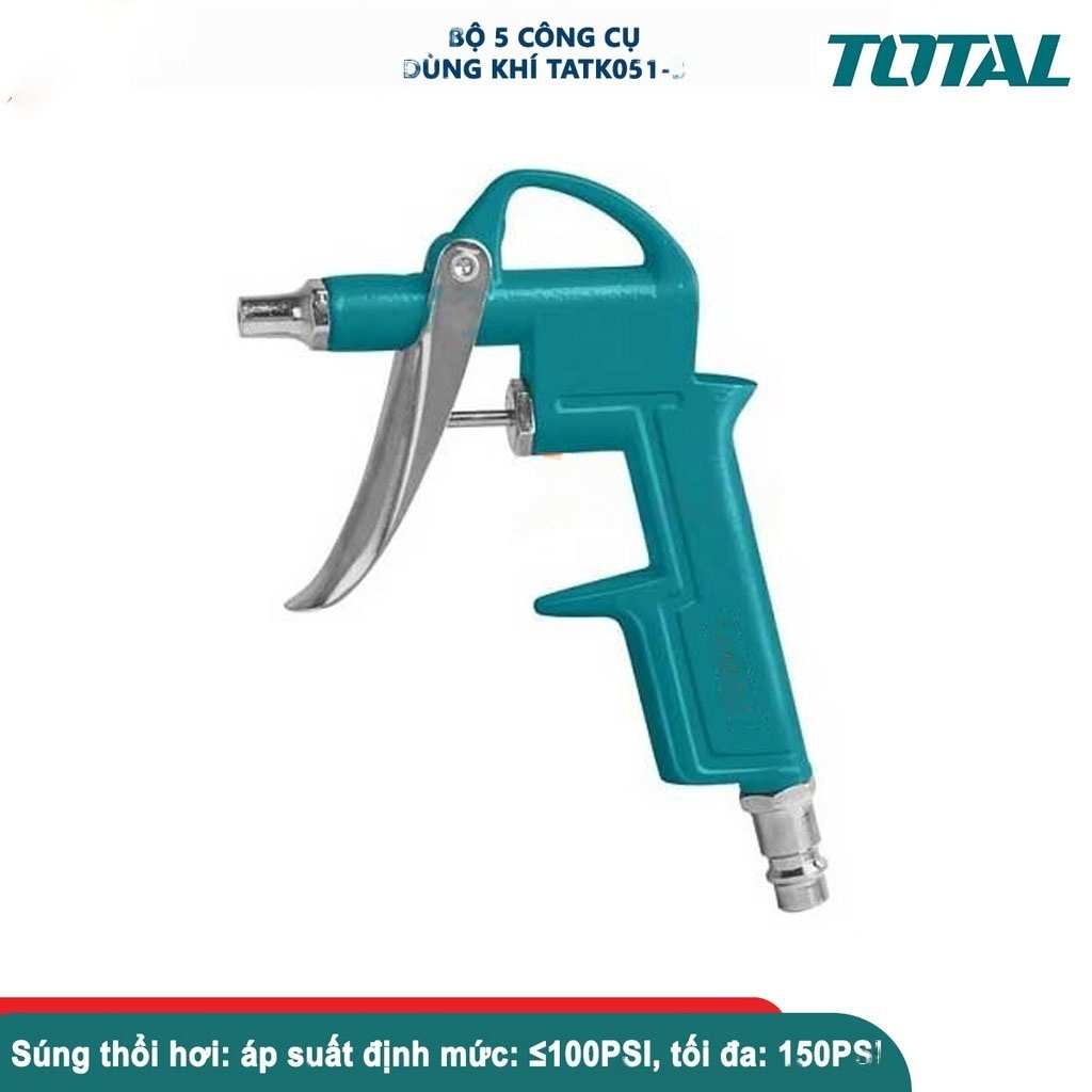 Hình ảnh 7 của mặt hàng Bộ 5 công cụ dùng khí total TATK051-3