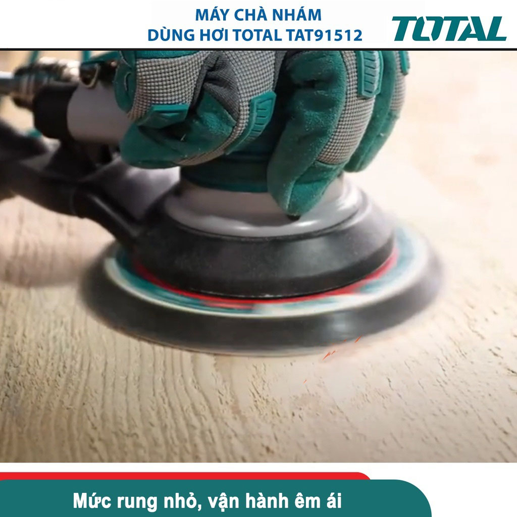 Hình ảnh 5 của mặt hàng Máy chà nhám dùng hơi Total TAT91512