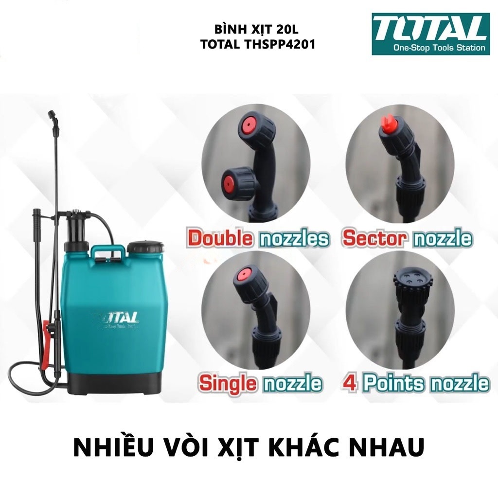 Hình ảnh 2 của mặt hàng Bình xịt 20L total THSPP4201