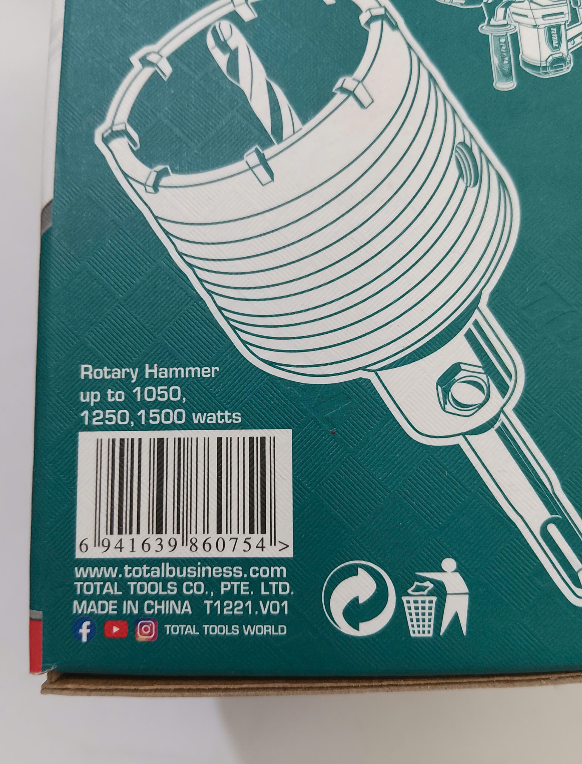 Hình ảnh 12 của mặt hàng Mũi khoan lỗ 75mm total TAC430751