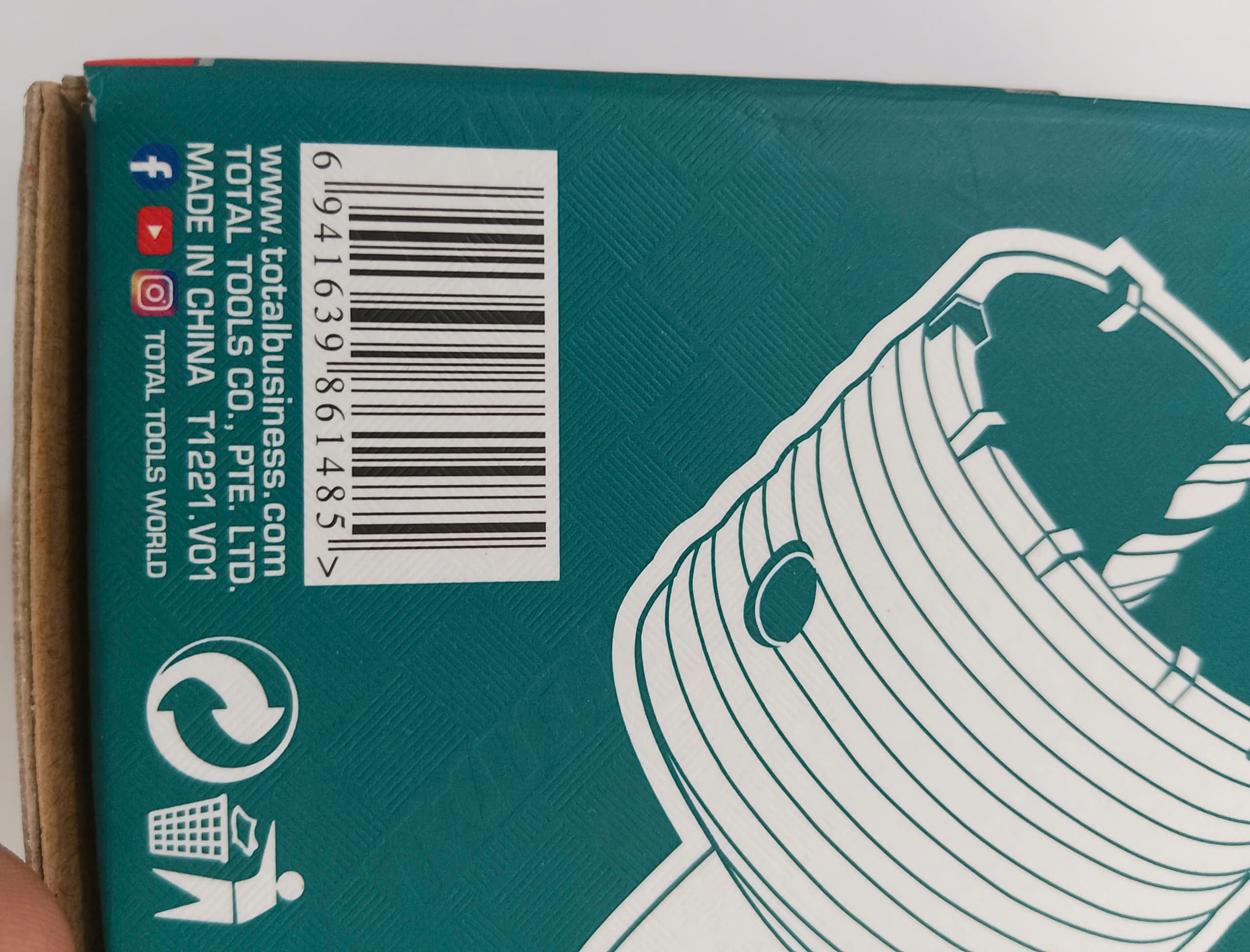 Hình ảnh 11 của mặt hàng Mũi khoan lỗ 90mm total TAC430901