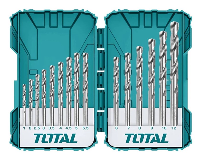 Hình ảnh 2 của mặt hàng Bộ 15 mũi khoan HSS M2 total TACSDL51502