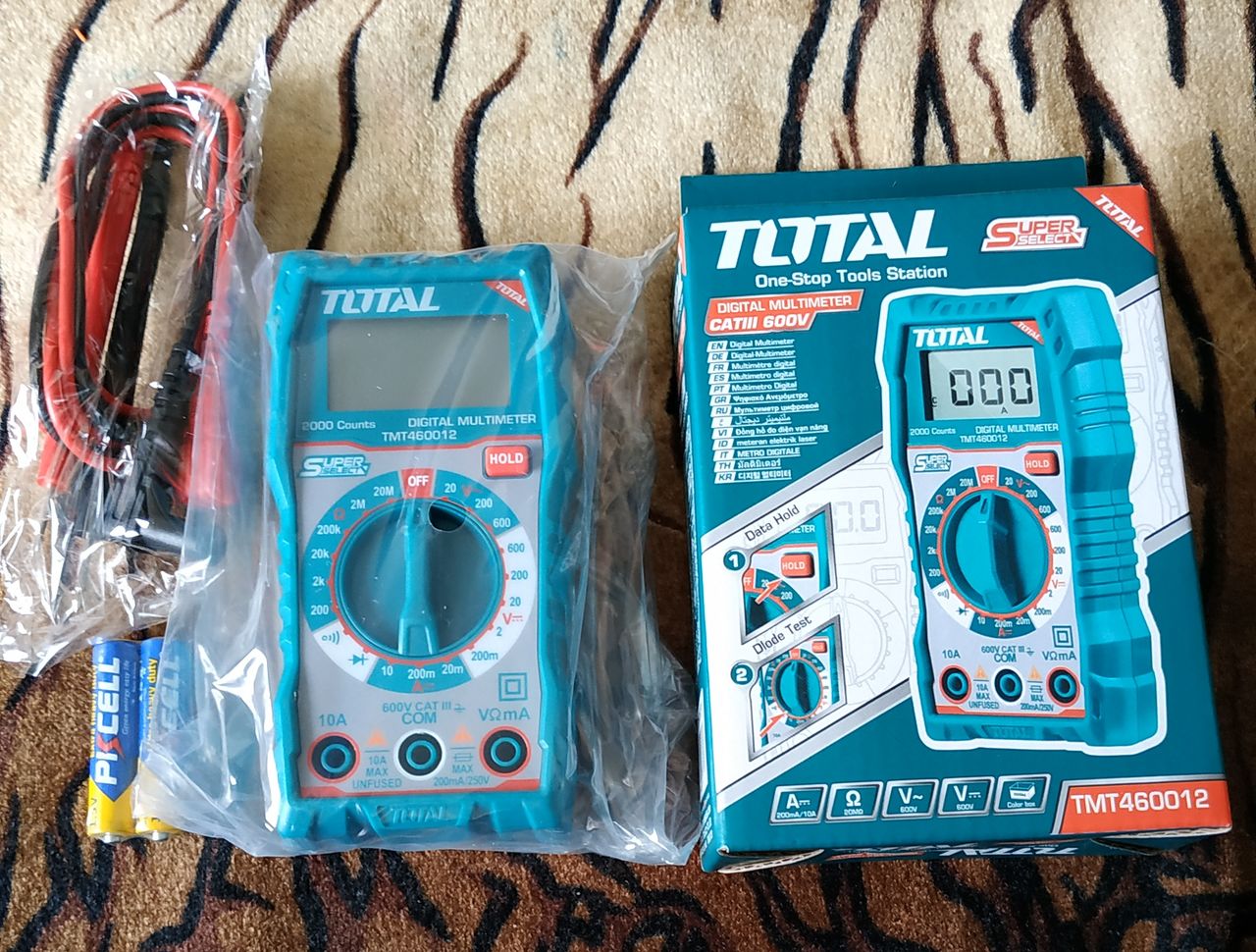 Hình ảnh 5 của mặt hàng Đồng hồ đo điện vạn năng total TMT460012