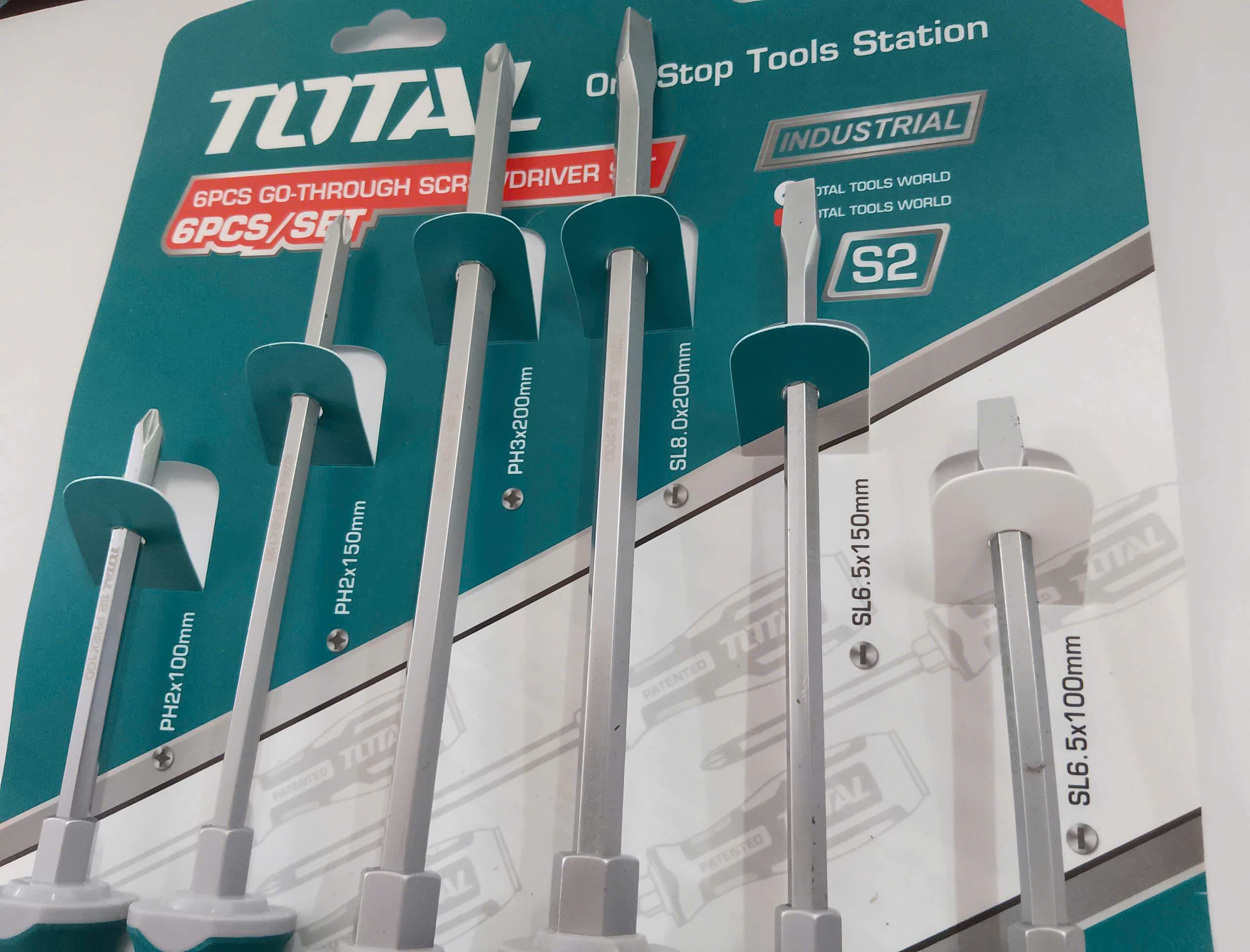 Hình ảnh 6 của mặt hàng Bộ 6 tua vít đóng xuyên total THGSS2606