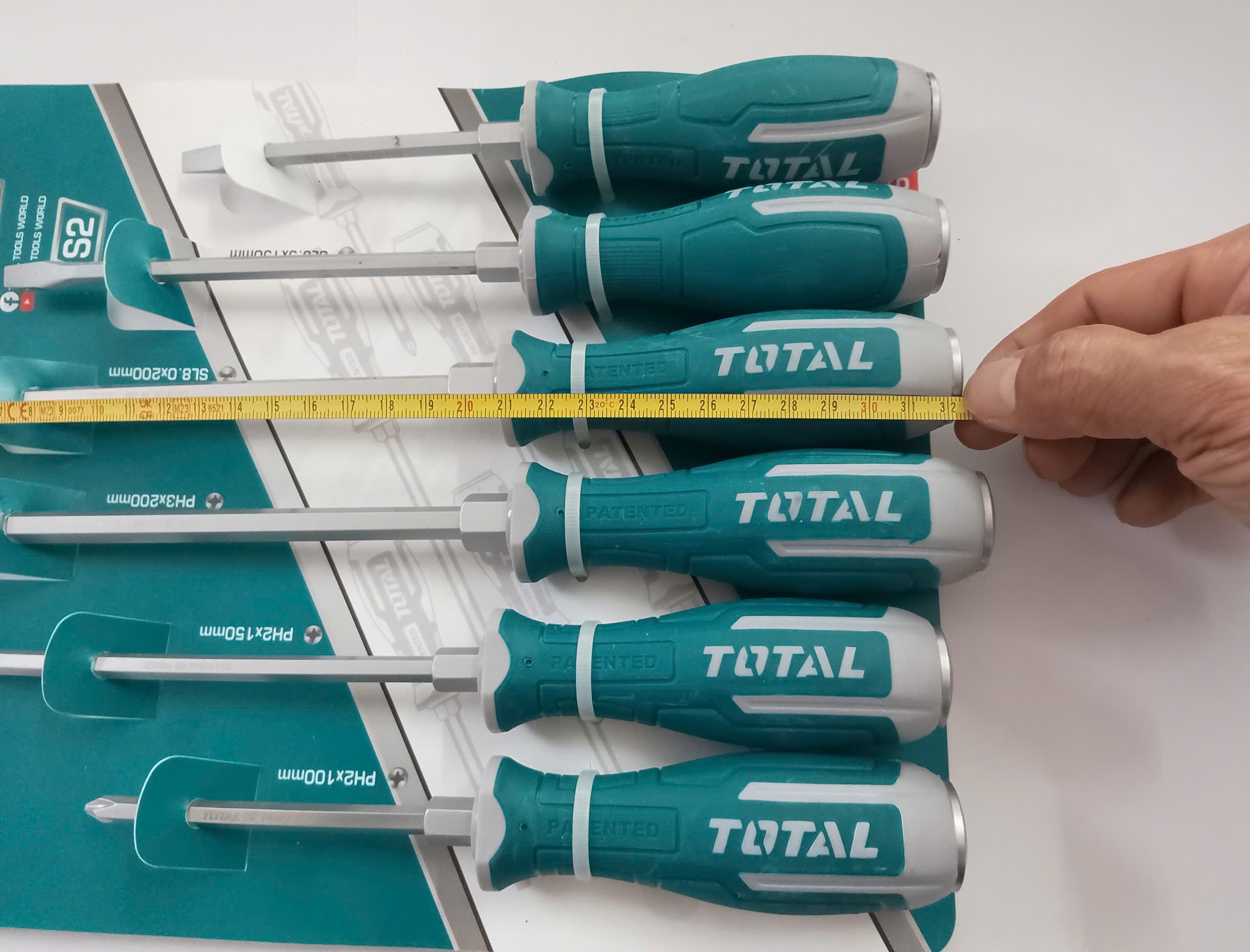 Hình ảnh 7 của mặt hàng Bộ 6 tua vít đóng xuyên total THGSS2606