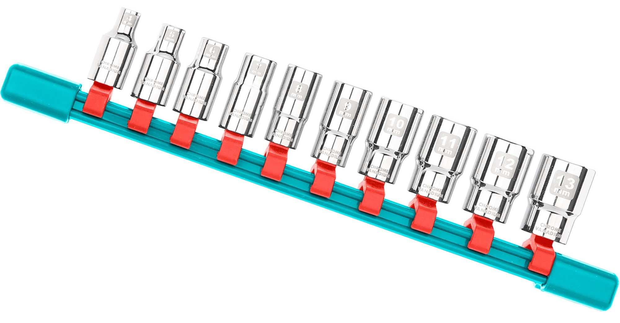 Hình ảnh 2 của mặt hàng Bộ 10 đầu tuýp 1/4 inch total THT1411023