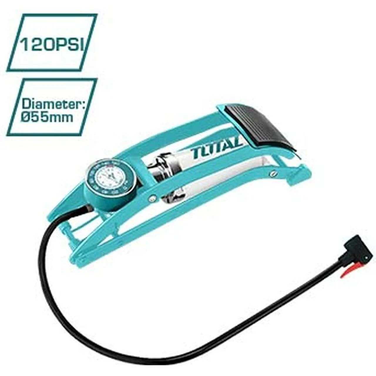 Hình ảnh 2 của mặt hàng Bơm hơi đạp chân total TMPP5511