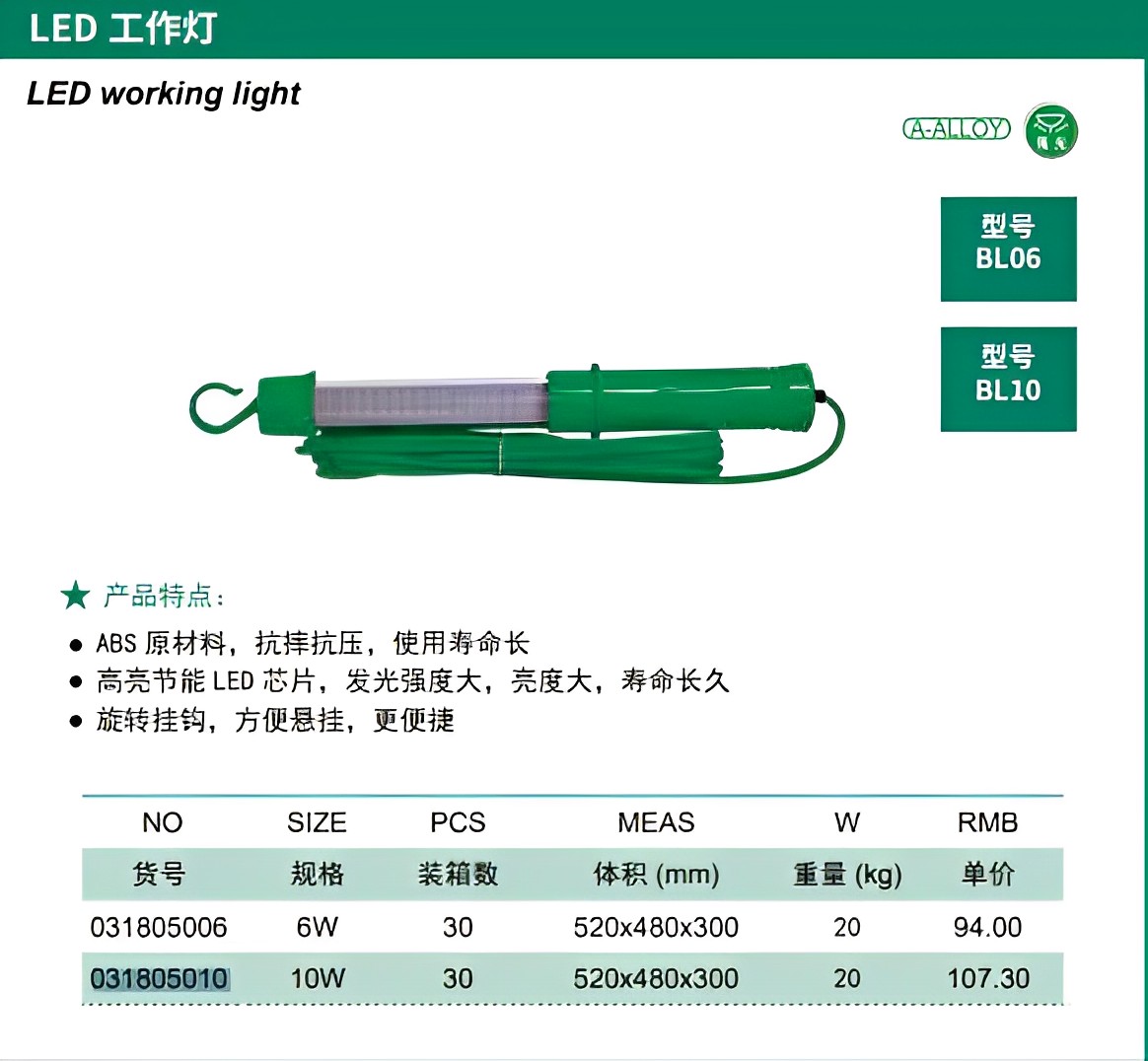 Hình ảnh 2 của mặt hàng Đèn LED có thể sạc lại (ba bánh răng) cỡ lớn Berrylion 031802002