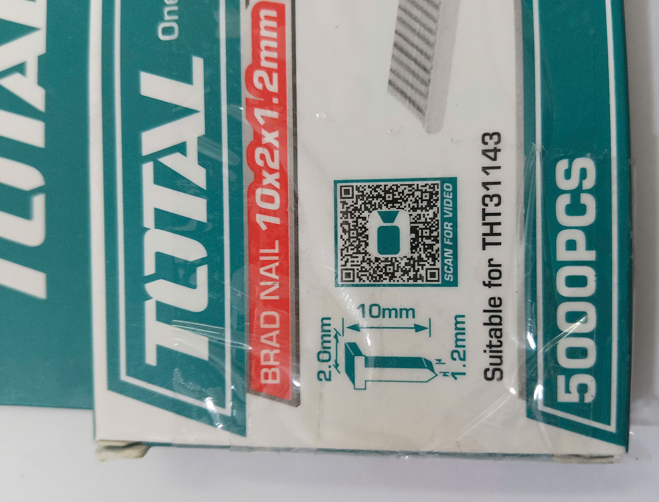 Hình ảnh 10 của mặt hàng Đinh bấm thẳng 10mm total THT39105