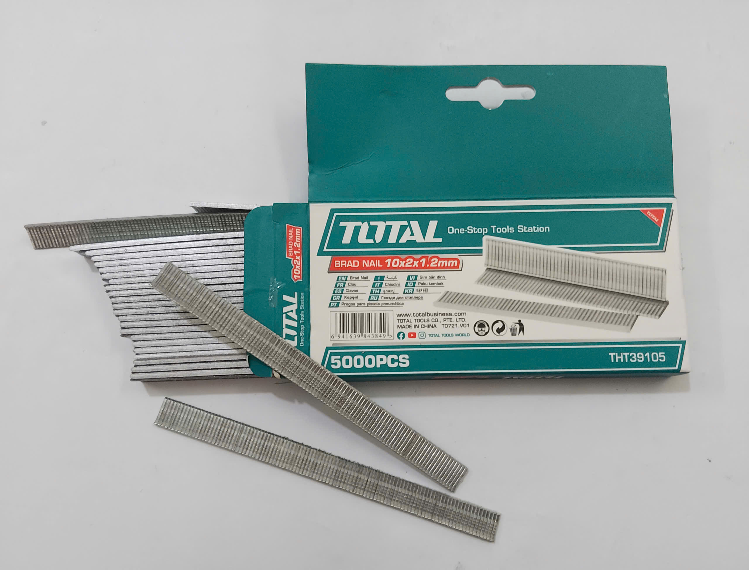 Hình ảnh 12 của mặt hàng Đinh bấm thẳng 10mm total THT39105