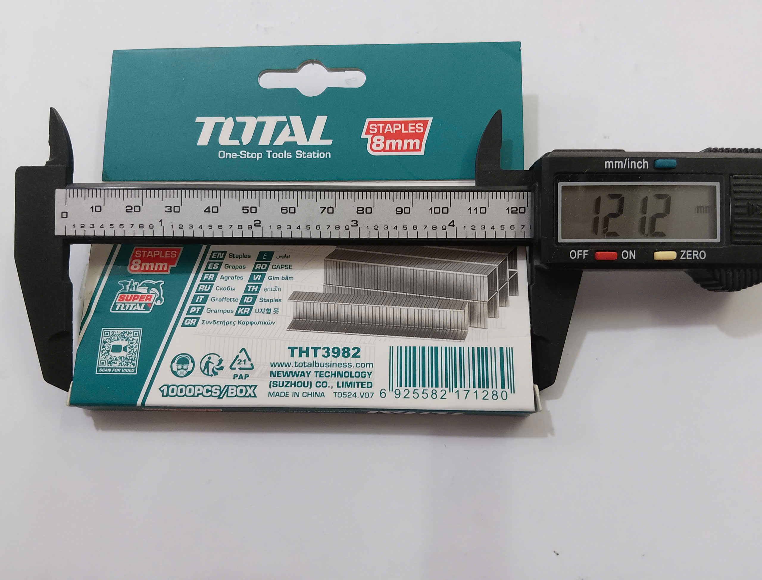 Hình ảnh 9 của mặt hàng Đinh gim bấm 8mmx1.2mm total THT3982