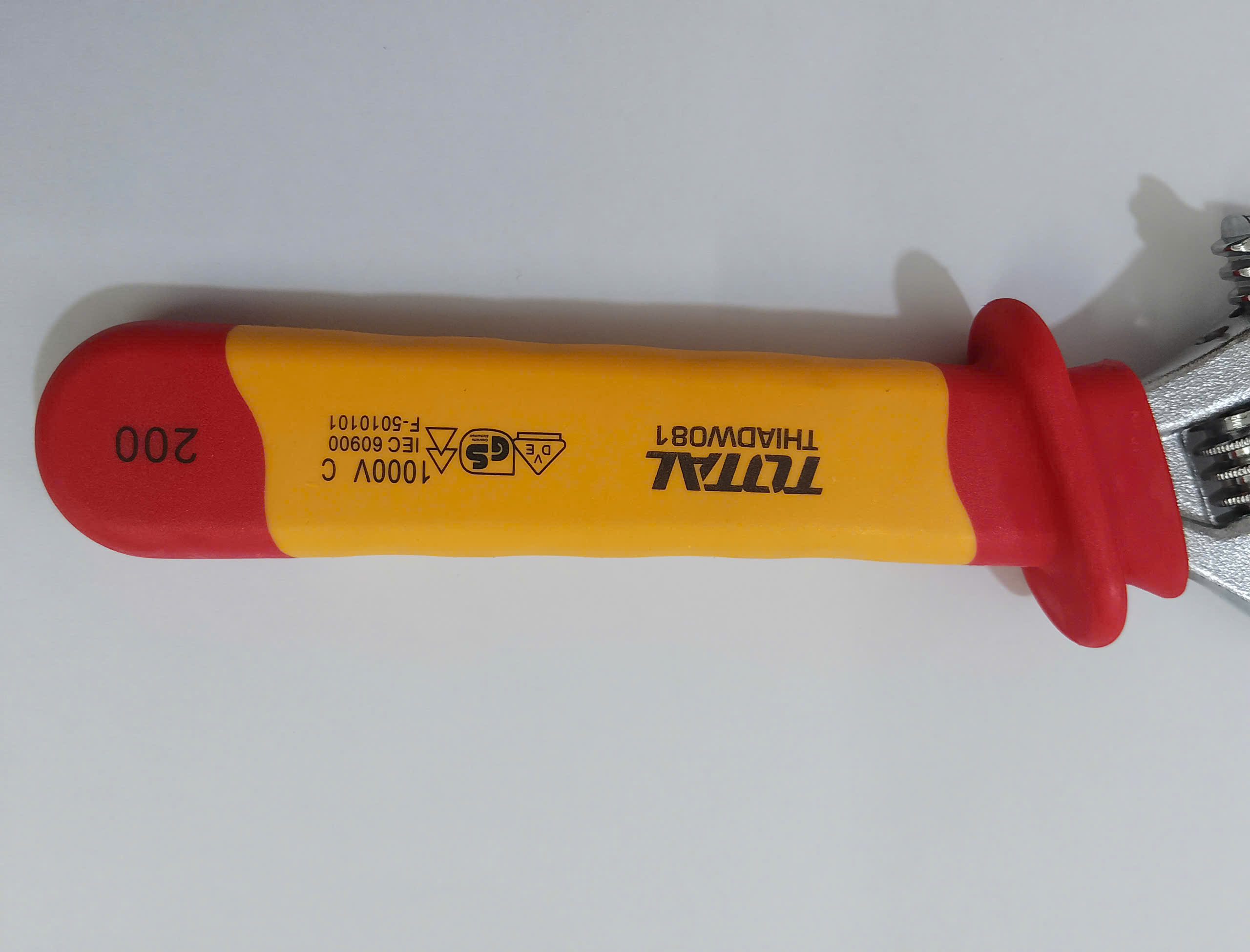 Hình ảnh 6 của mặt hàng Mỏ lết cách điện 200mm total THIADW081