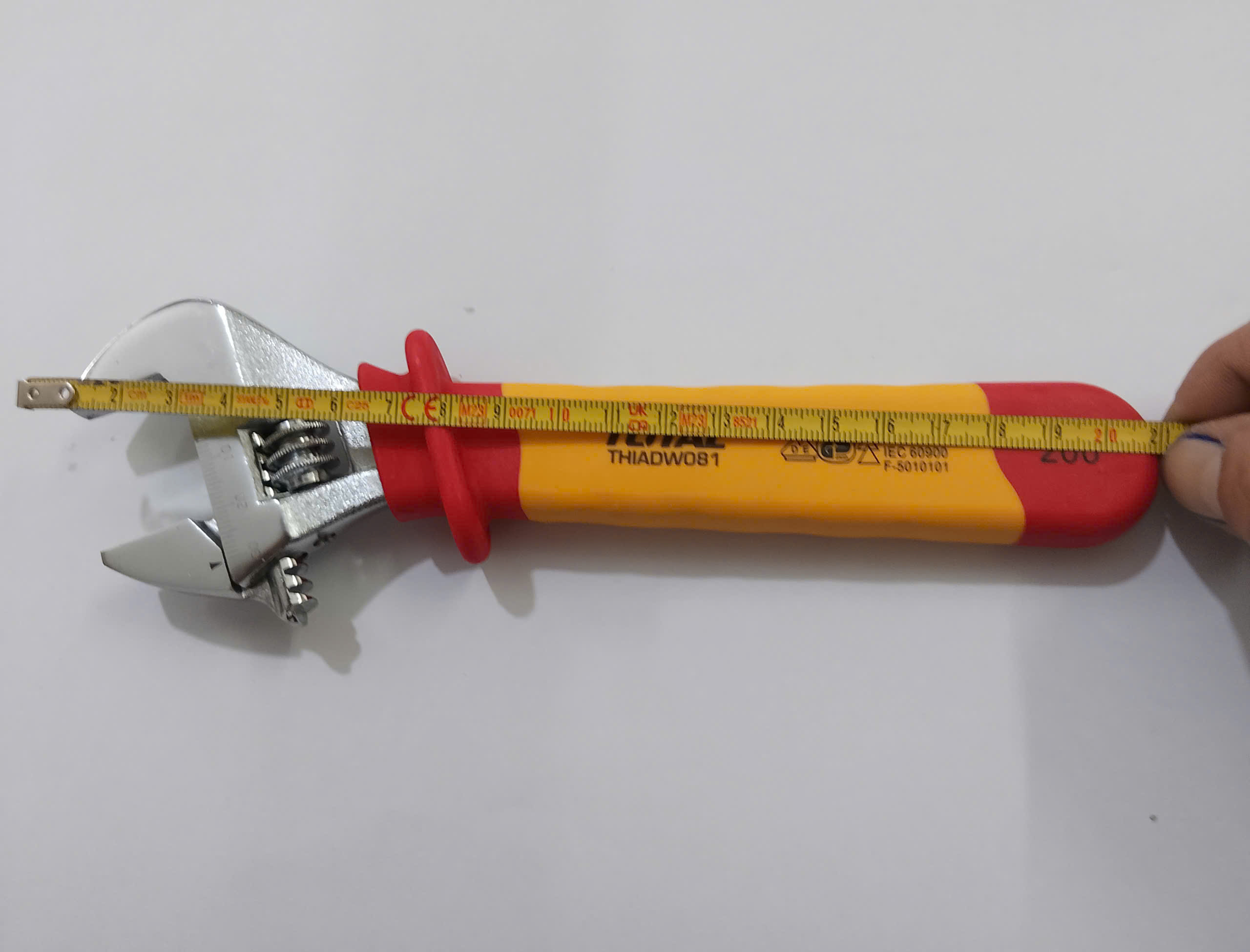 Hình ảnh 7 của mặt hàng Mỏ lết cách điện 200mm total THIADW081