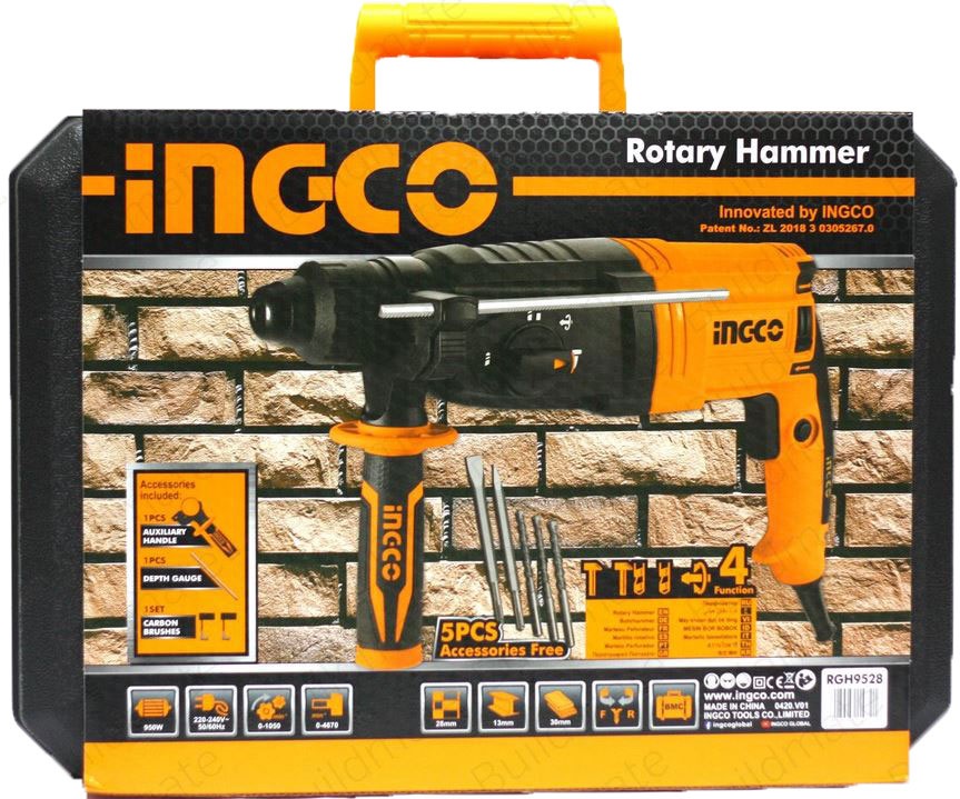 Hình ảnh 5 của mặt hàng Máy khoan đục (3 Chức năng) Ingco RGH9528