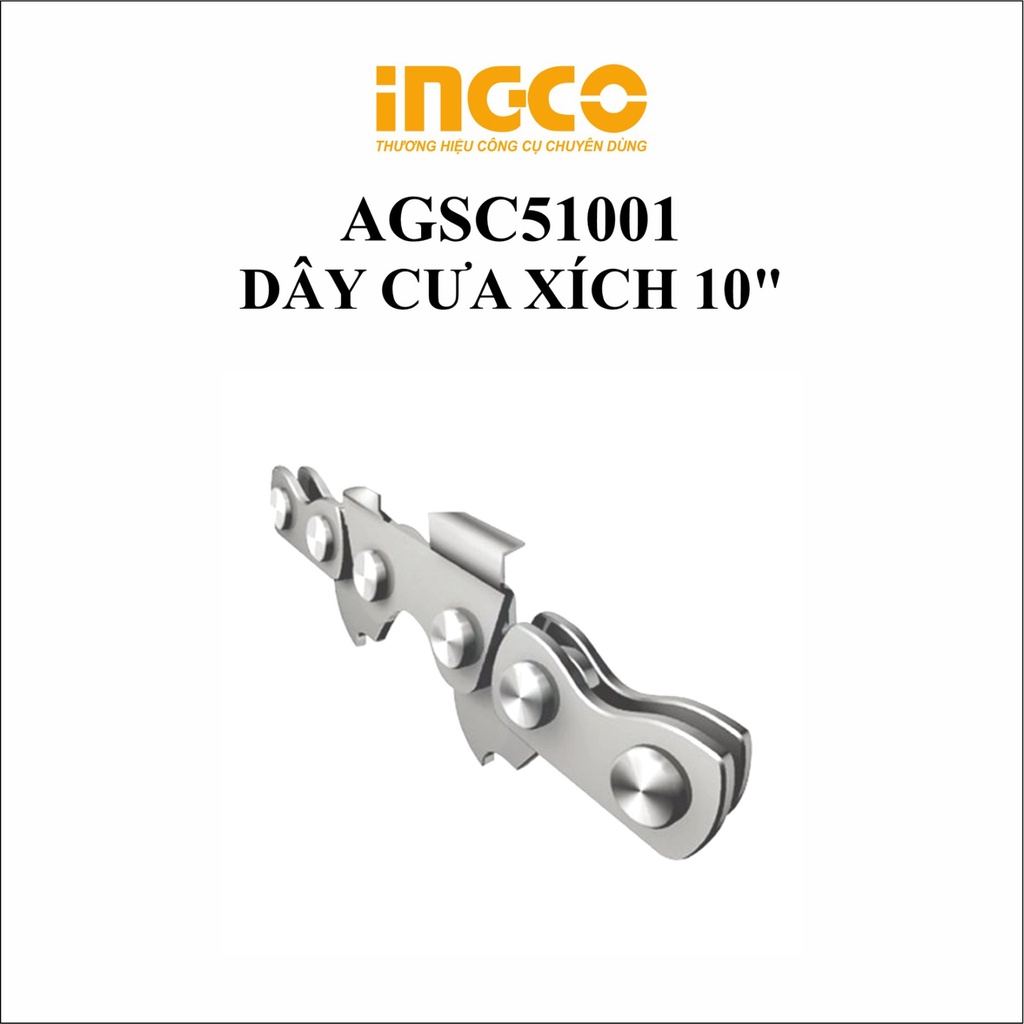 Hình ảnh 1 của mặt hàng Dây cưa xích 10" Ingco AGSC51001