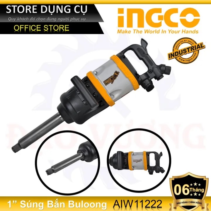 Hình ảnh 7 của mặt hàng Dụng cụ vặn buloong dùng khí nén Ingco AIW11222