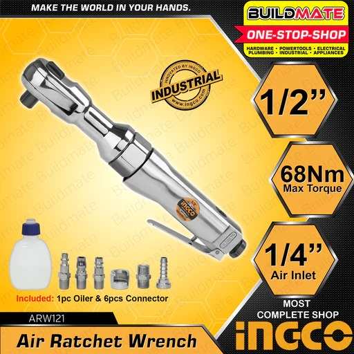 Hình ảnh 7 của mặt hàng Cần siết hai chiều dùng khí nén 1/2 inch Ingco ARW121