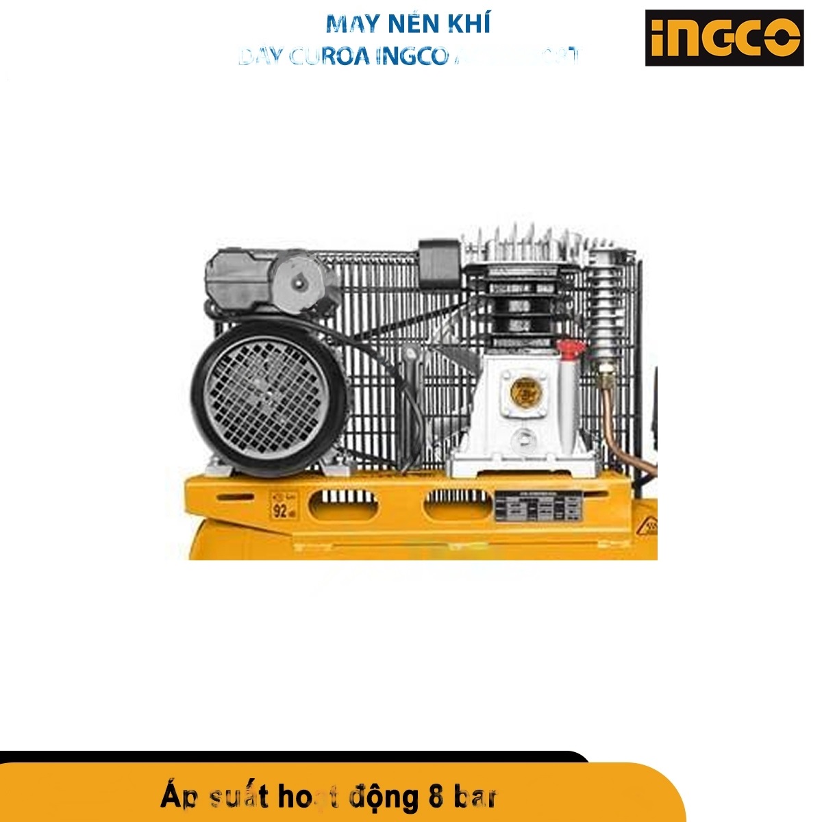 Hình ảnh 5 của mặt hàng Máy nén khí dây curoa Ingco AC300508T