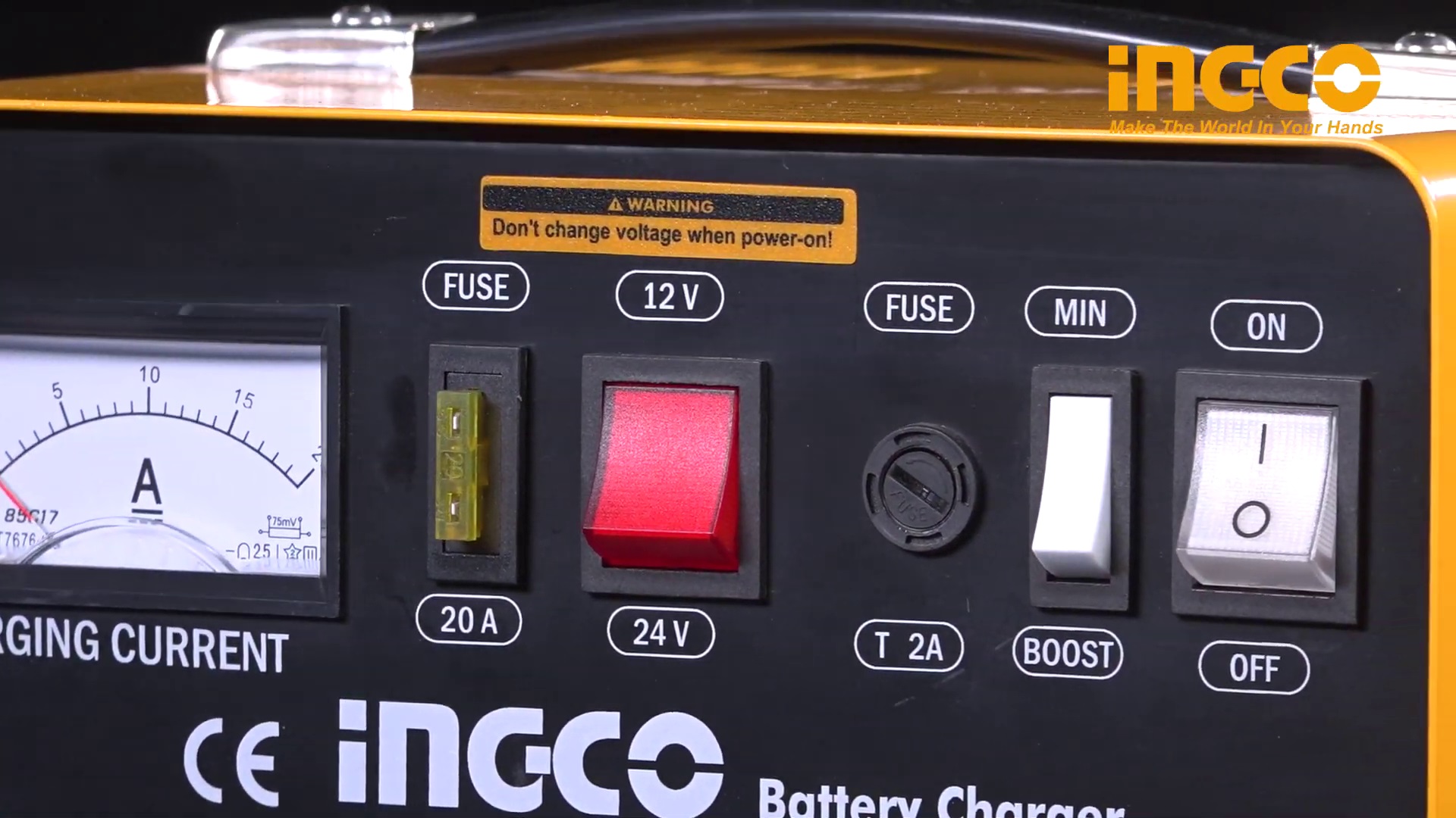 Hình ảnh 6 của mặt hàng Máy sạc bình Ingco ING-CB1601
