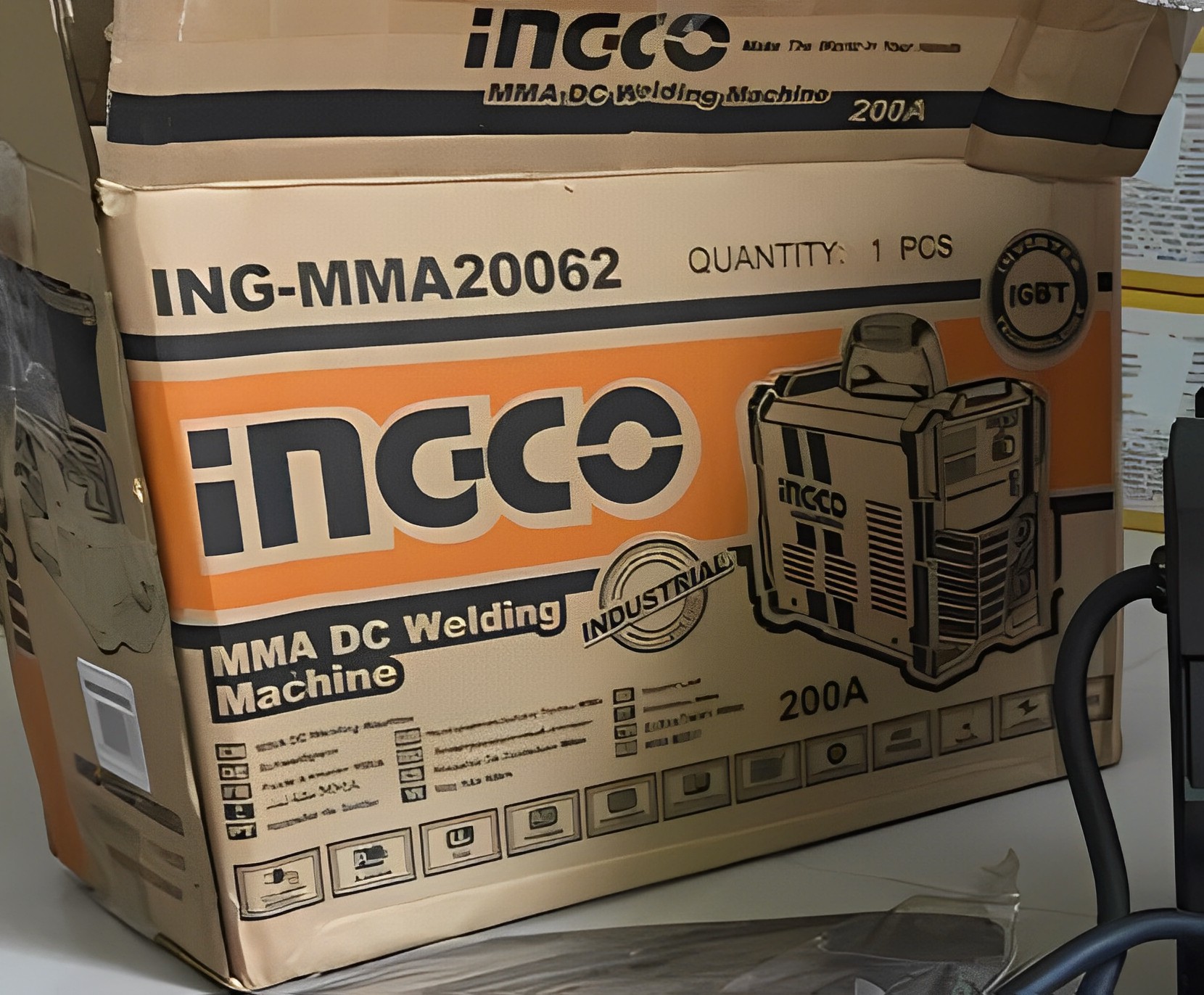 Hình ảnh 1 của mặt hàng Máy hàn điện tử 200A Ingco ING-MMA20062